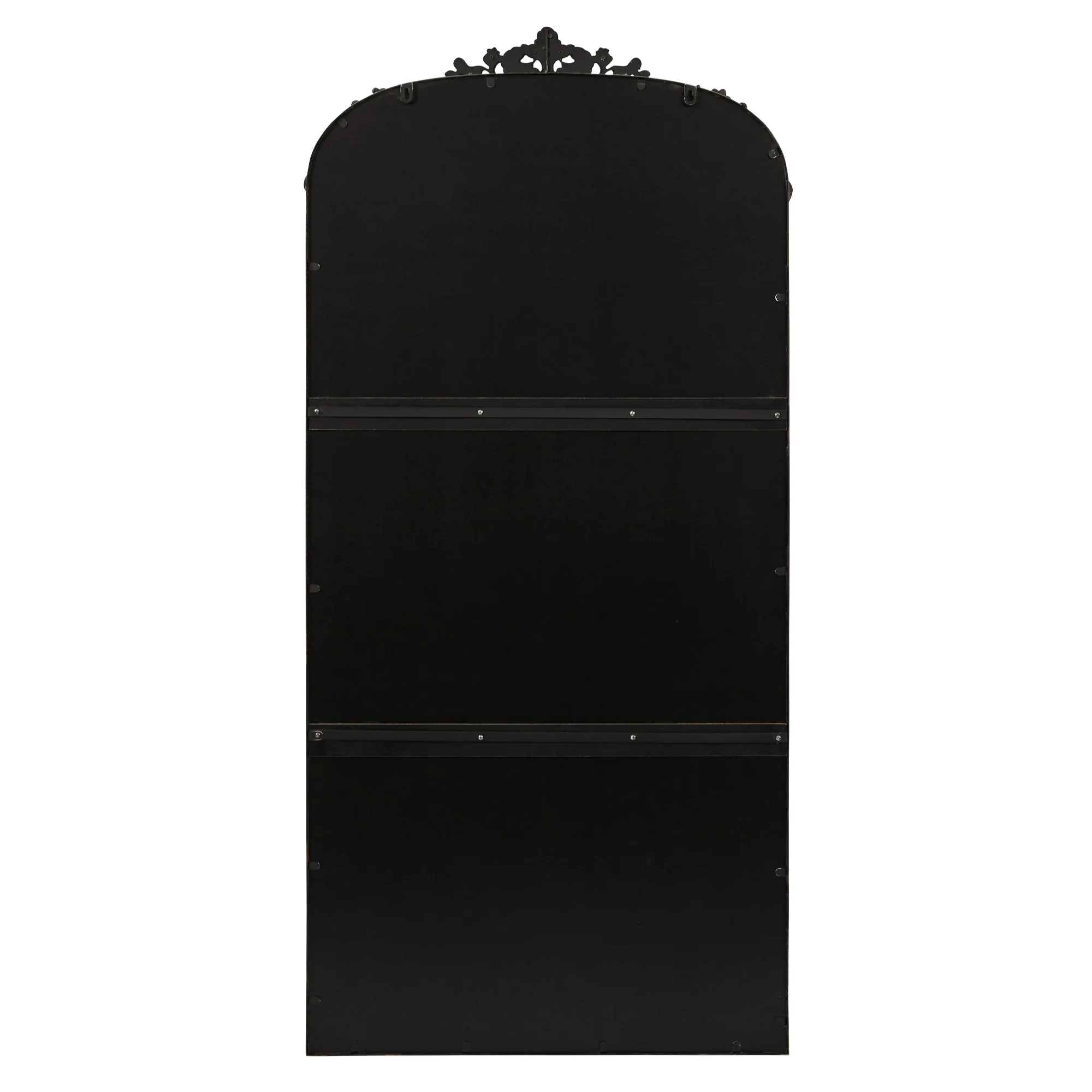 Florence 160cm Baroque Mirror Black - Image 12