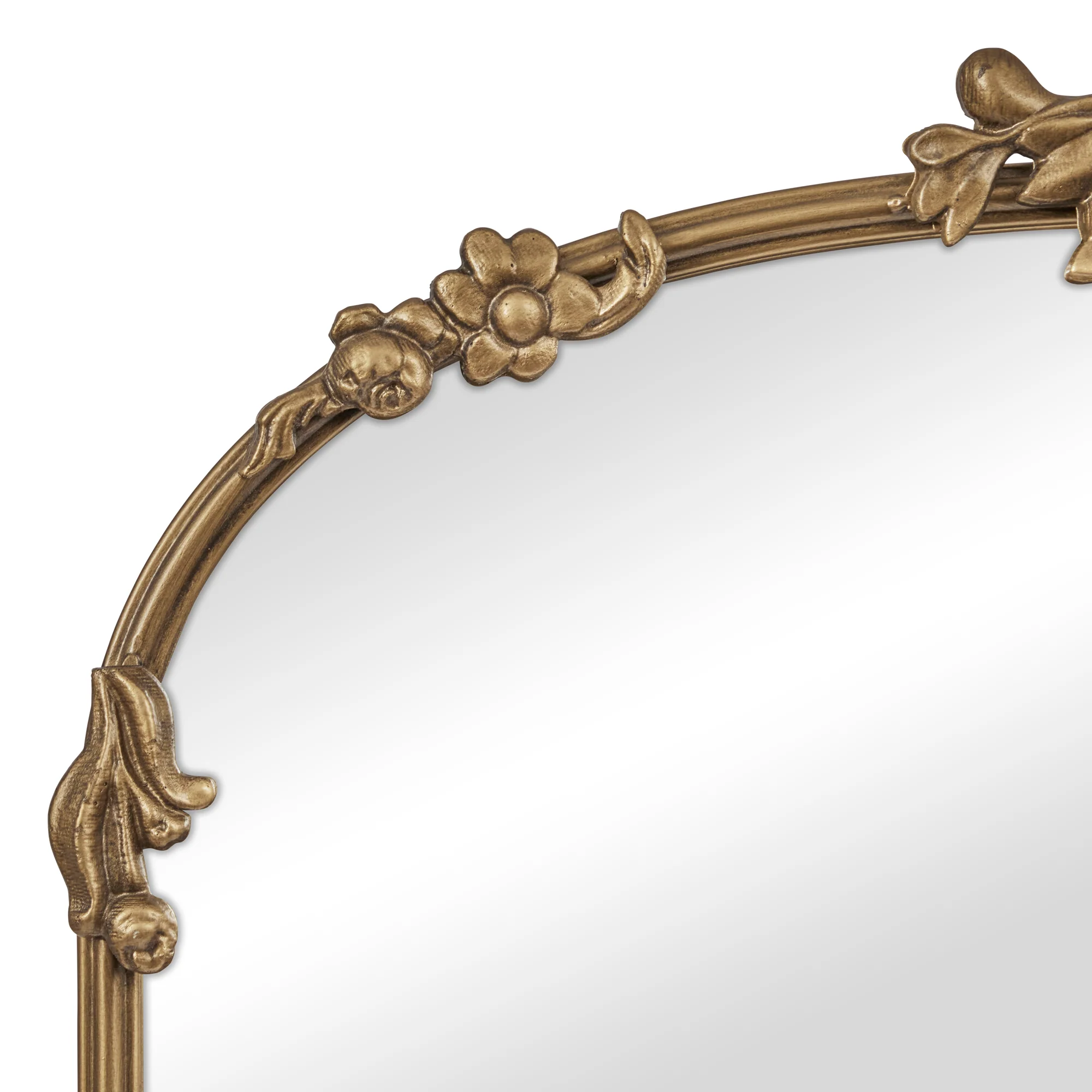 Florence 160cm Baroque Mirror Gold - Image 7