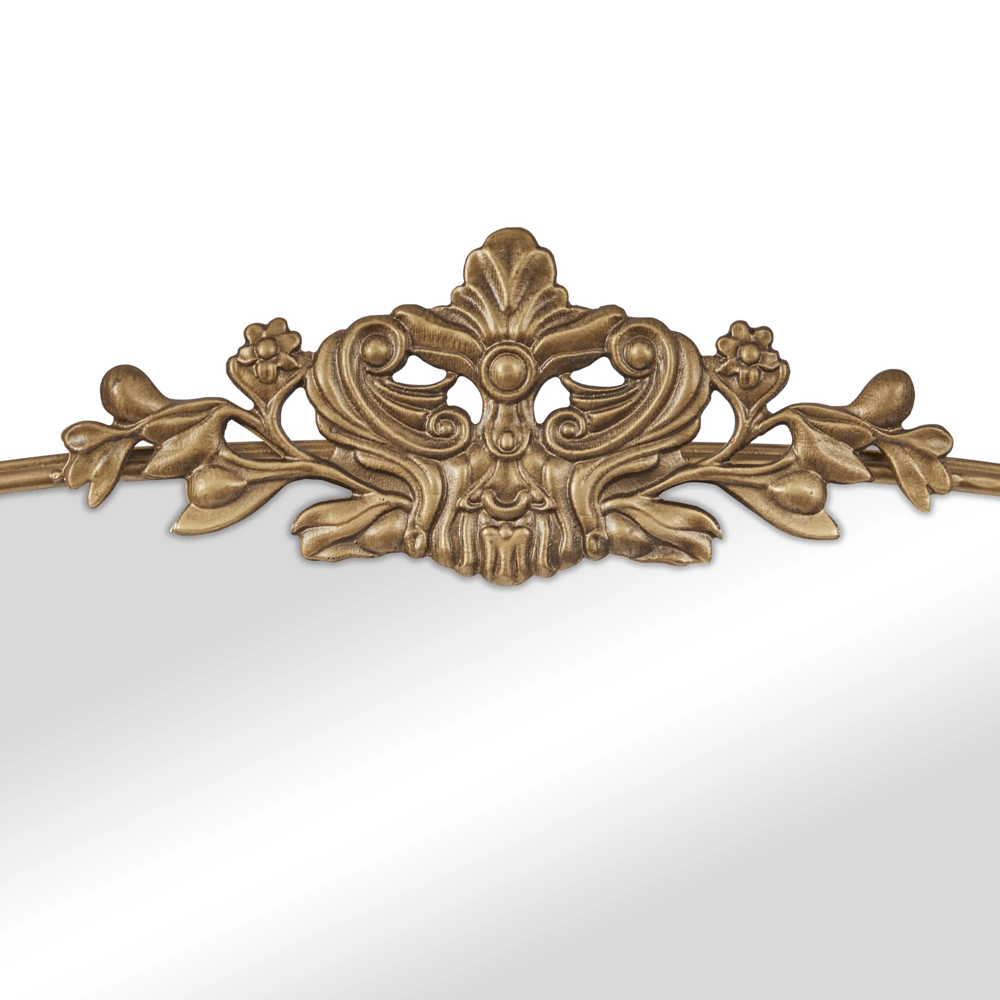 Florence 160cm Baroque Mirror Gold - Image 8
