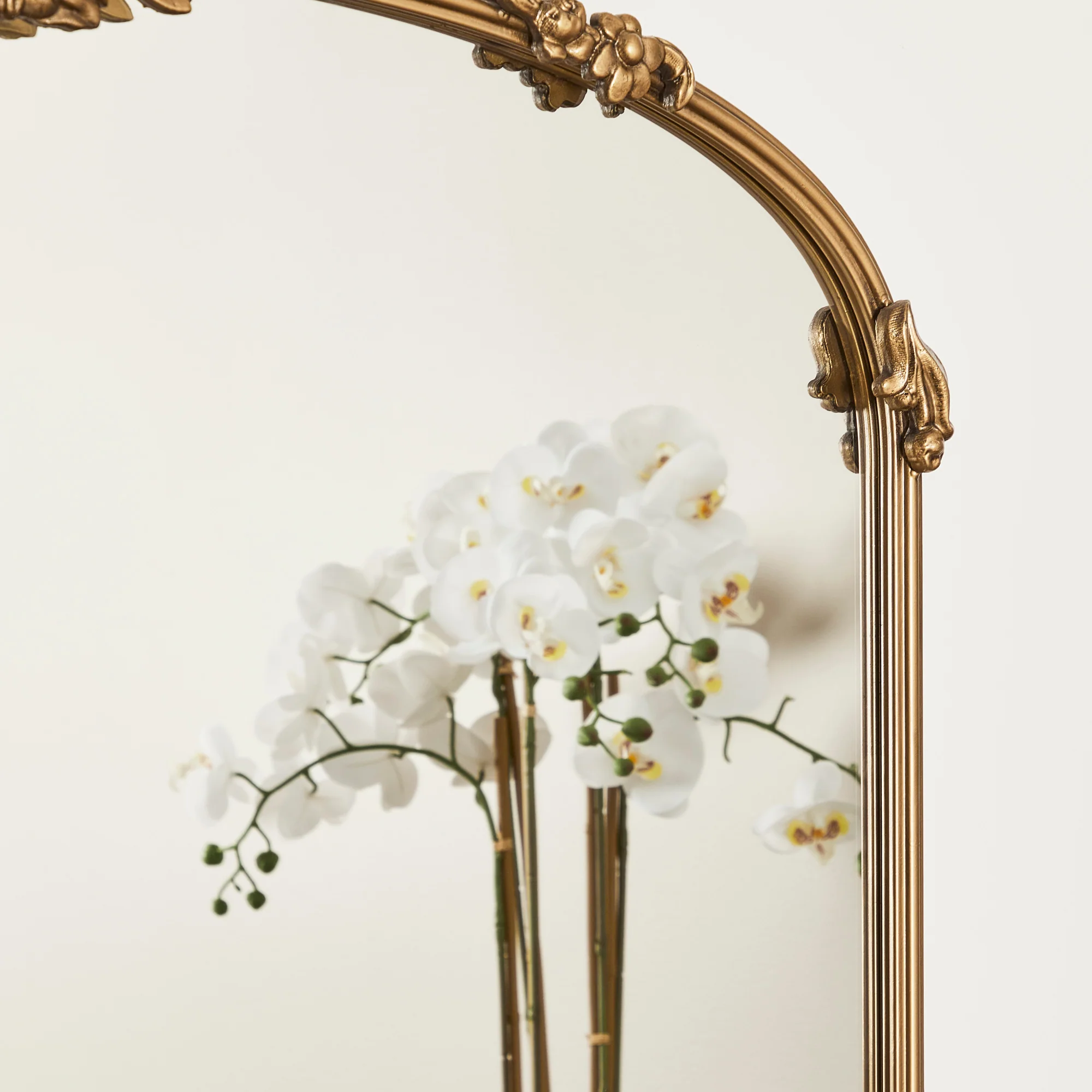 Florence XL 180cm Baroque Mirror Gold - Image 4