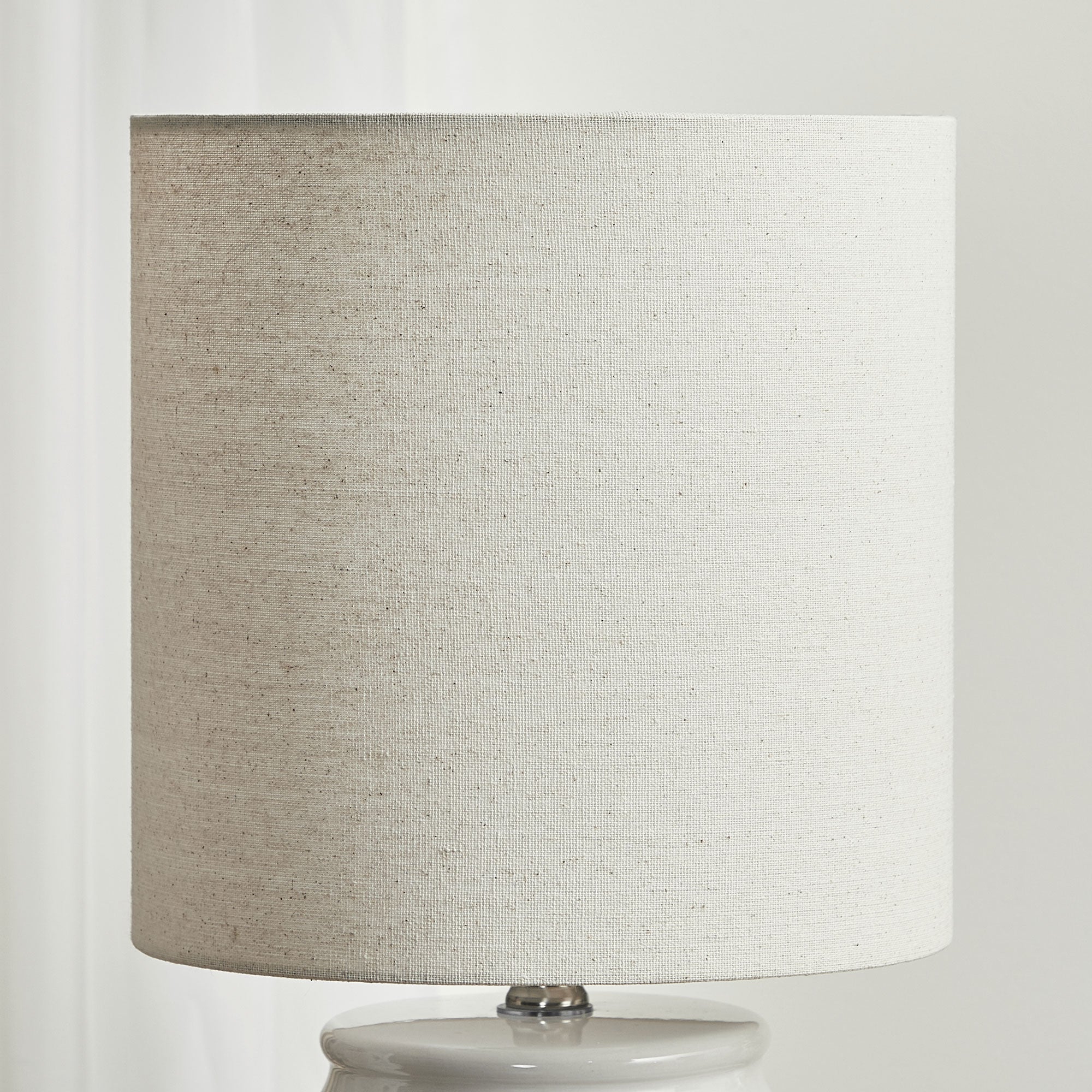 Florence Modern Ceramic Table Lamp White - Image 4