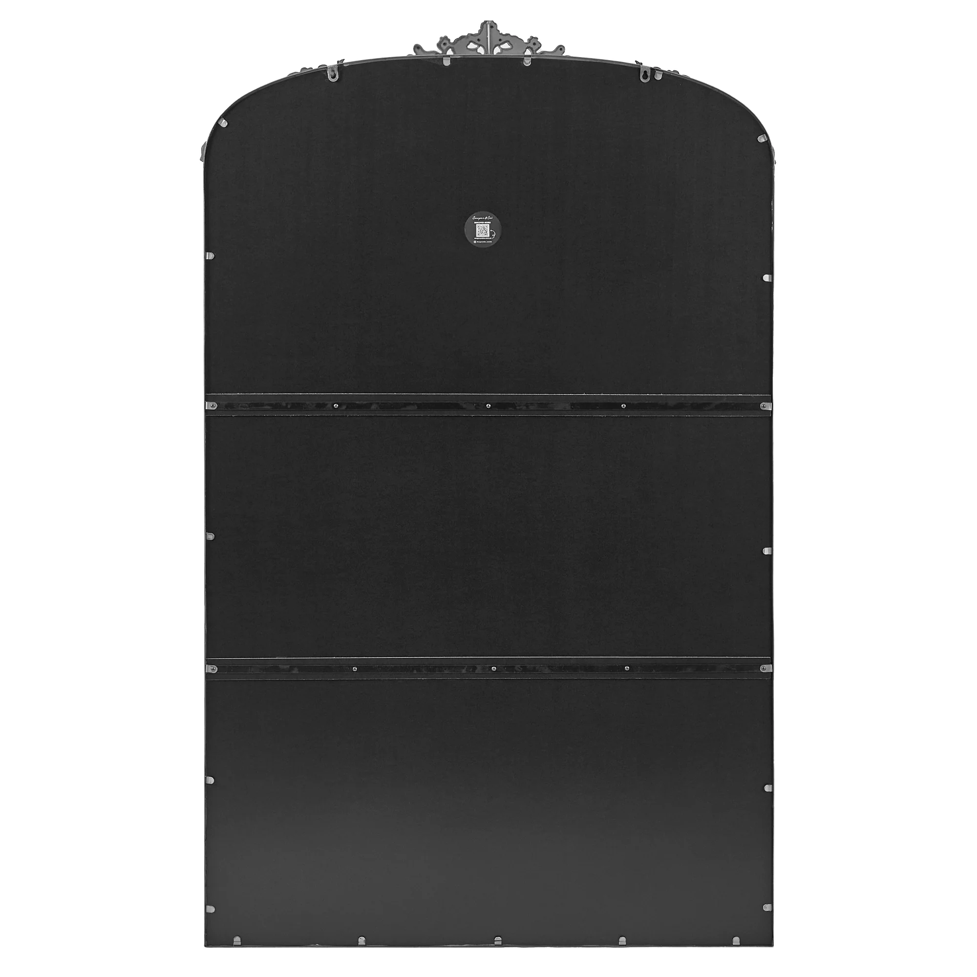 Florence XL 180cm Baroque Mirror Black - Image 13