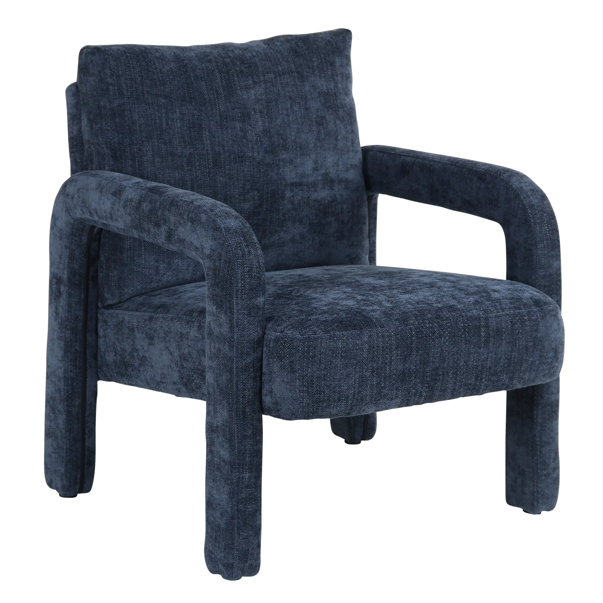 Foster Armchair Navy - Image 2