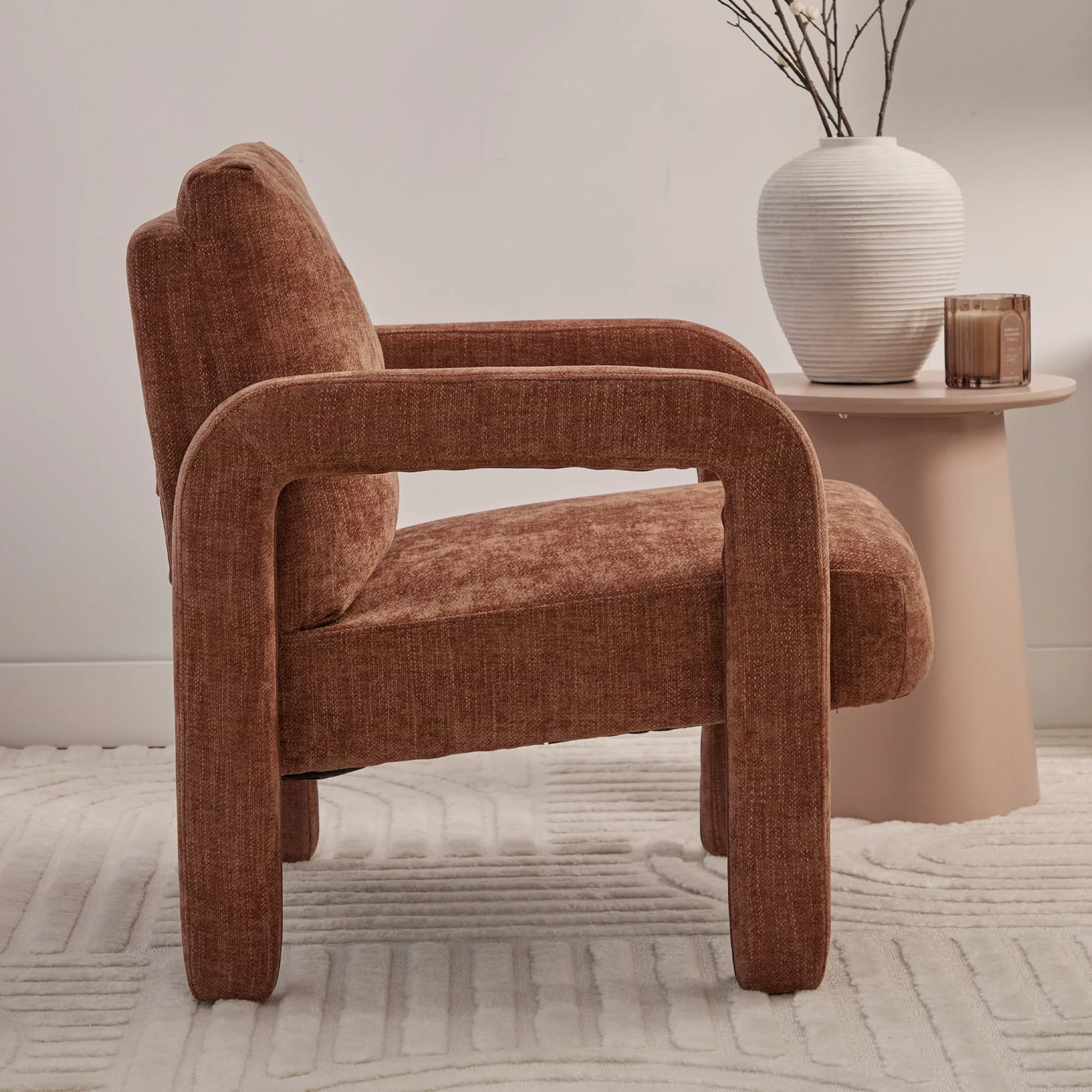 Foster Armchair Rust - Image 5