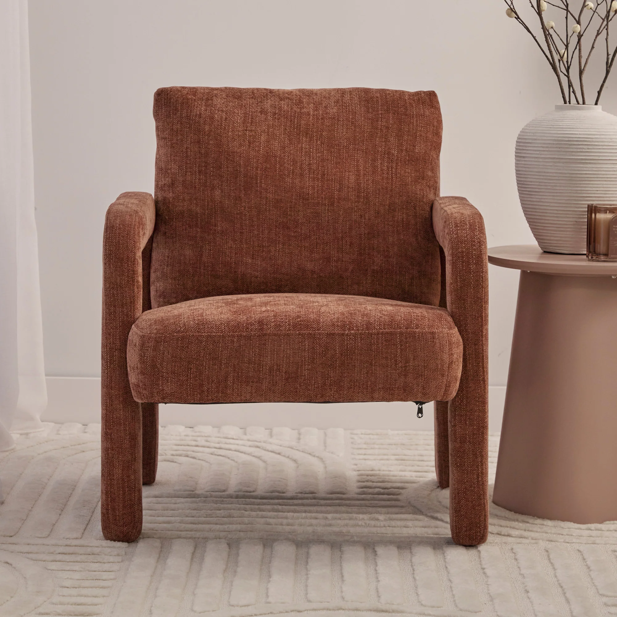 Foster Armchair Rust - Image 8