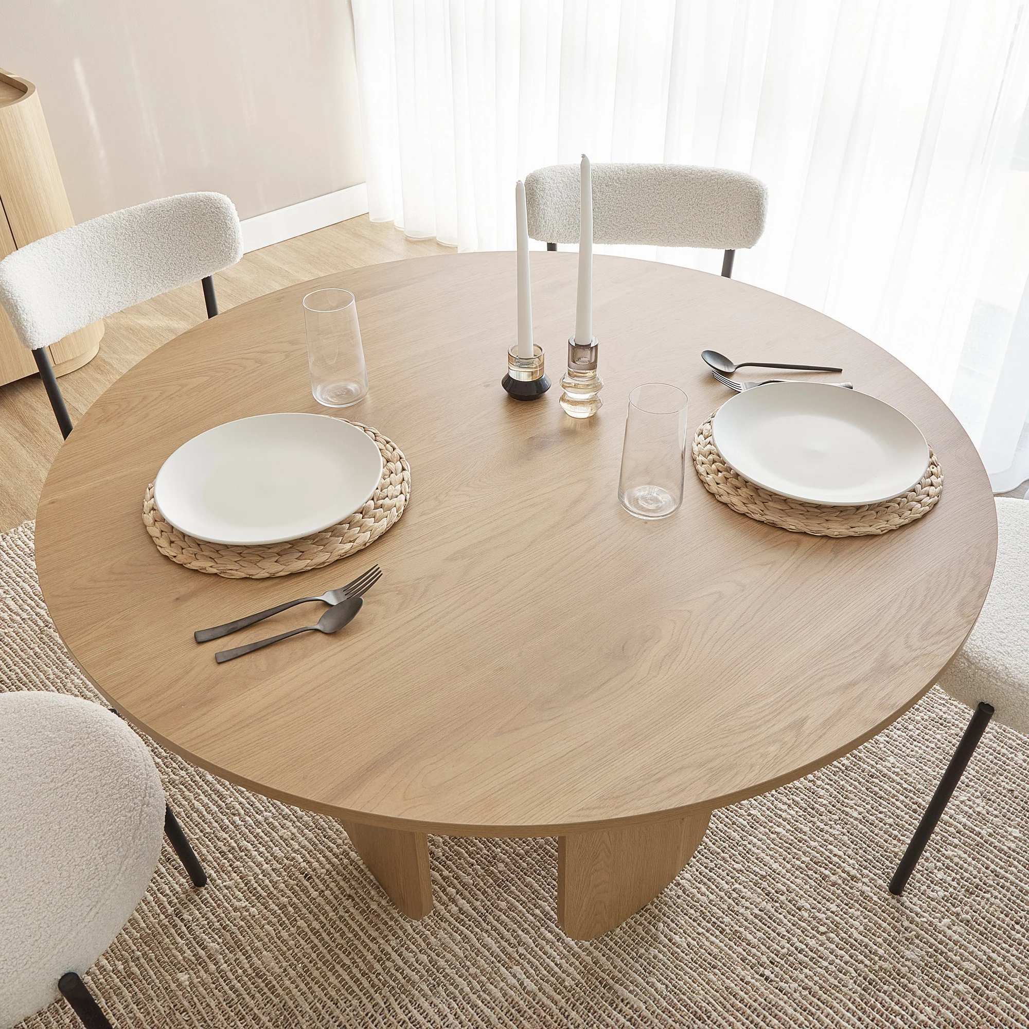 Frank Dining Table (120cm) - Image 4