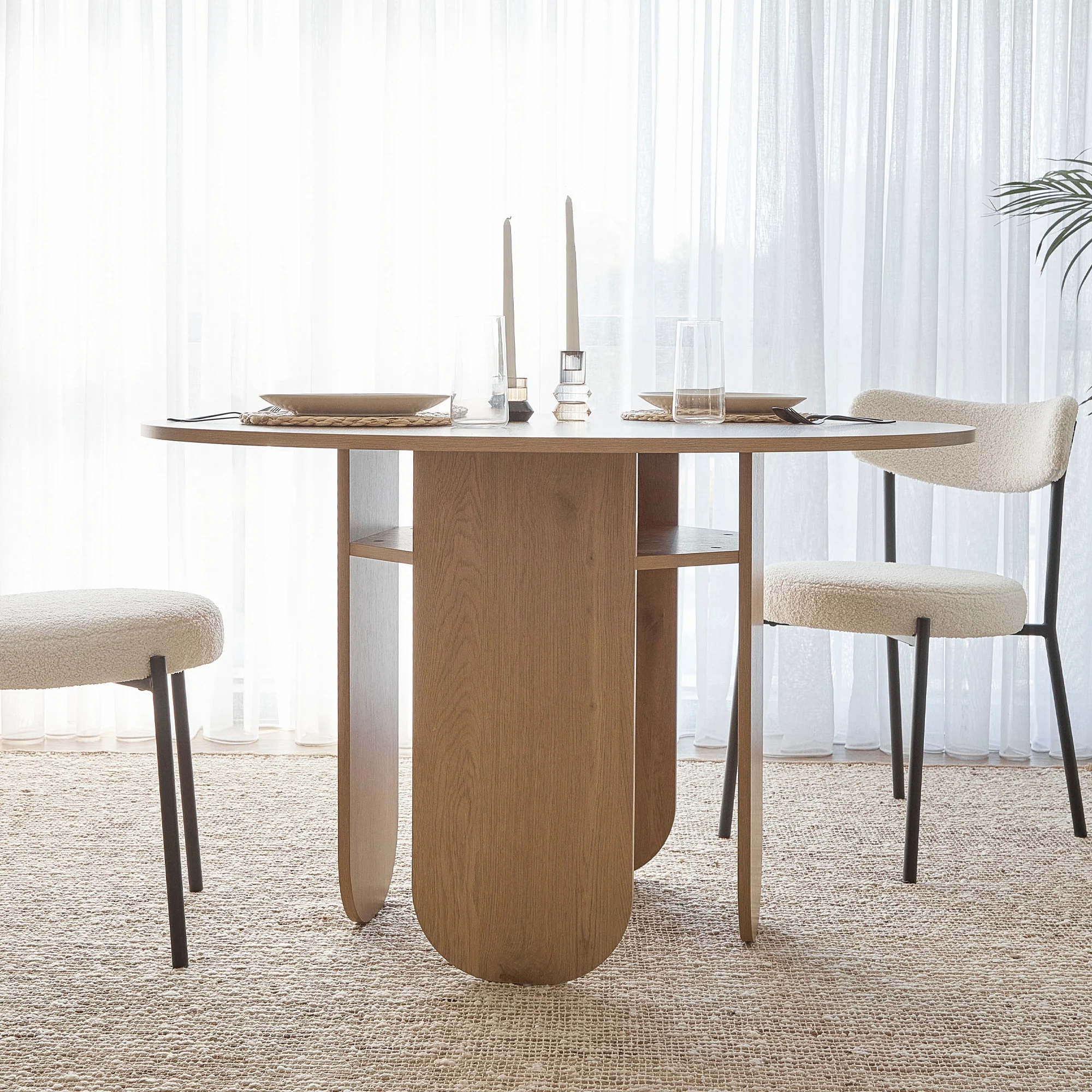 Frank Dining Table (120cm) - Image 6
