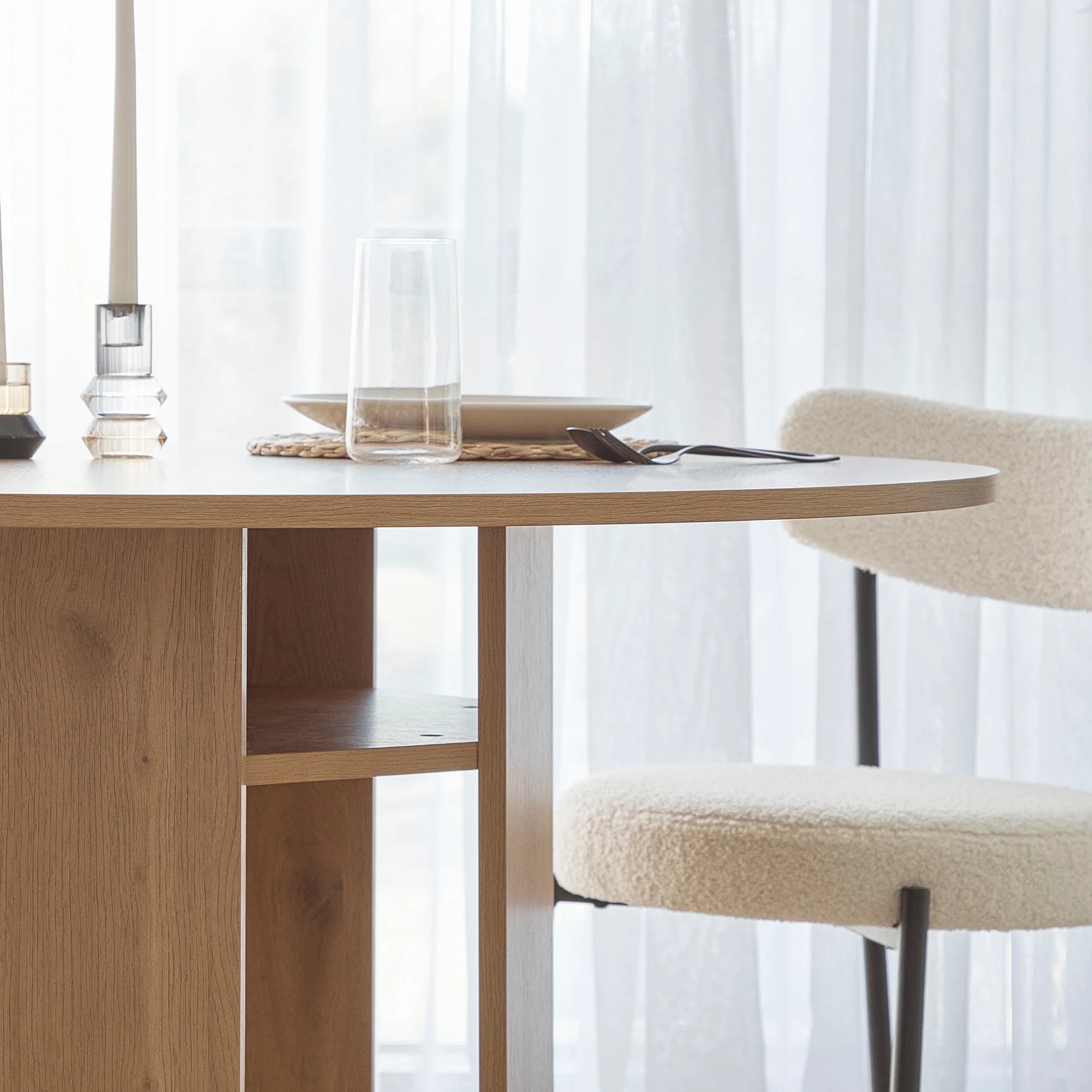 Frank Dining Table (120cm) - Image 7