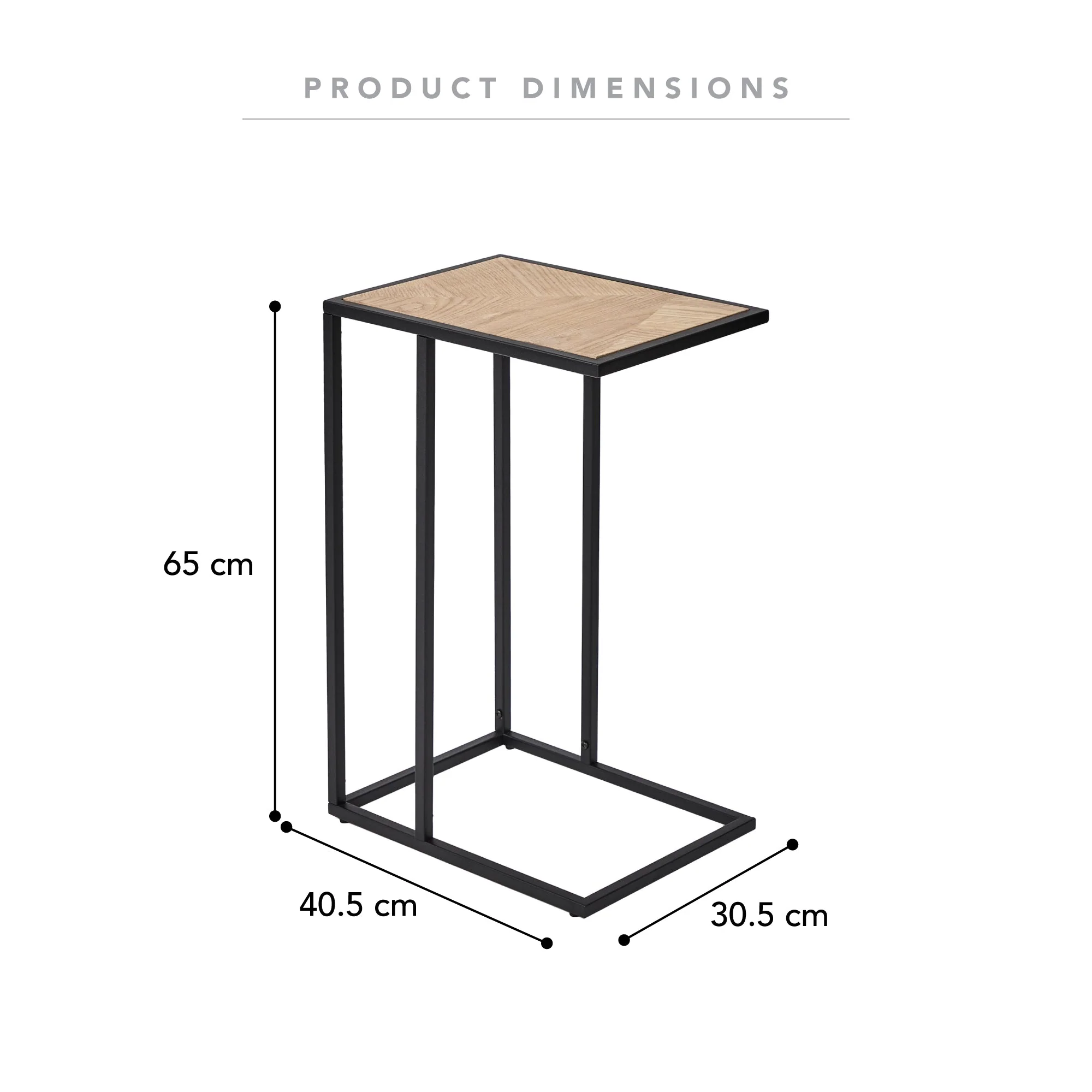 Freya Sofa Table Natural - Image 3