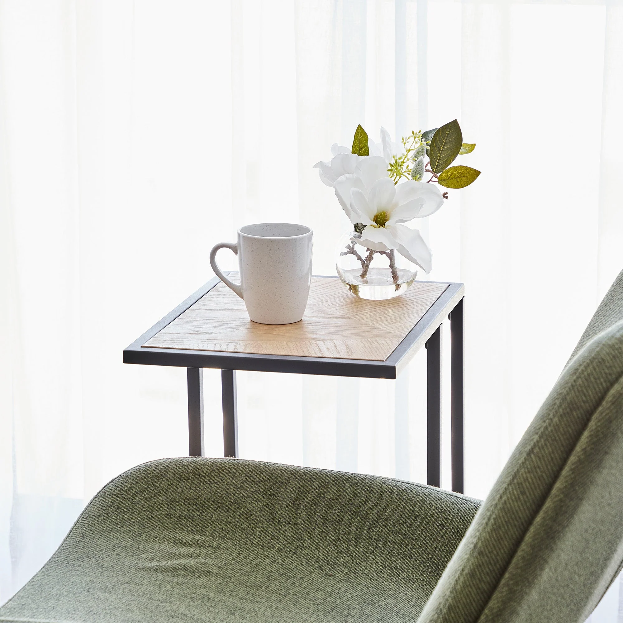Freya Sofa Table Natural - Image 6
