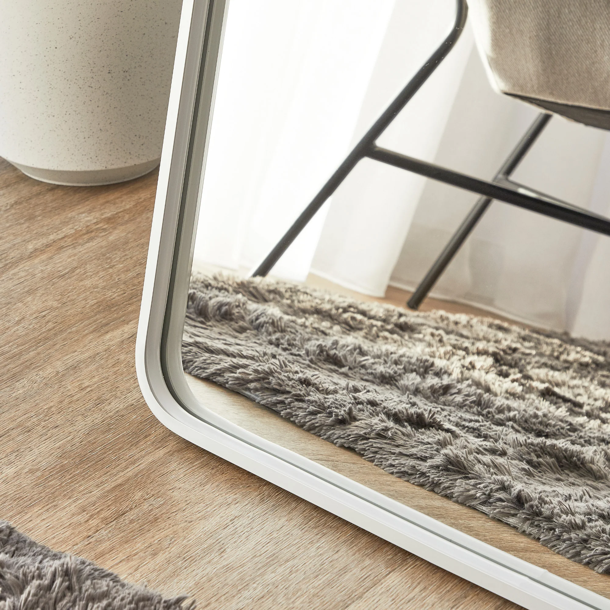 Front Illuminated 160cm LED Standing Mirror - Image 12