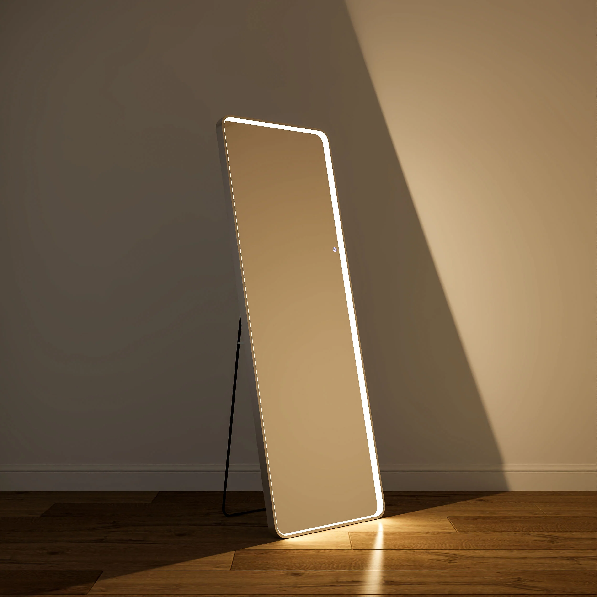Front Illuminated 160cm LED Standing Mirror - Image 9