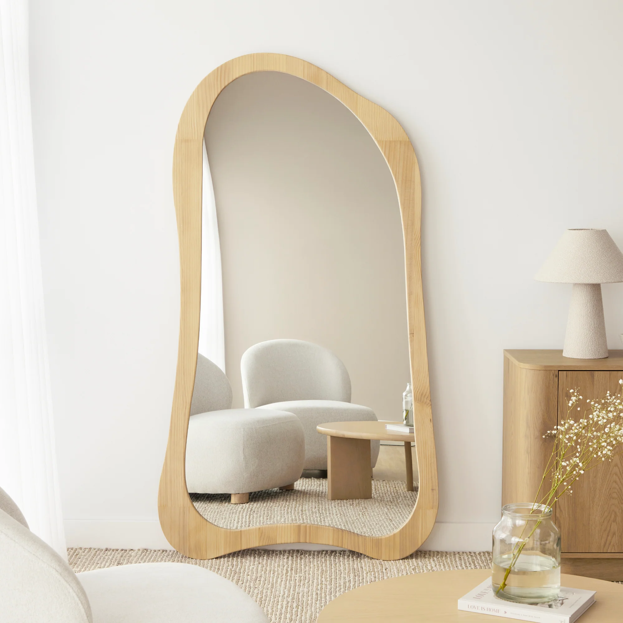 Georgie 180cm Mirror Natural - Image 5