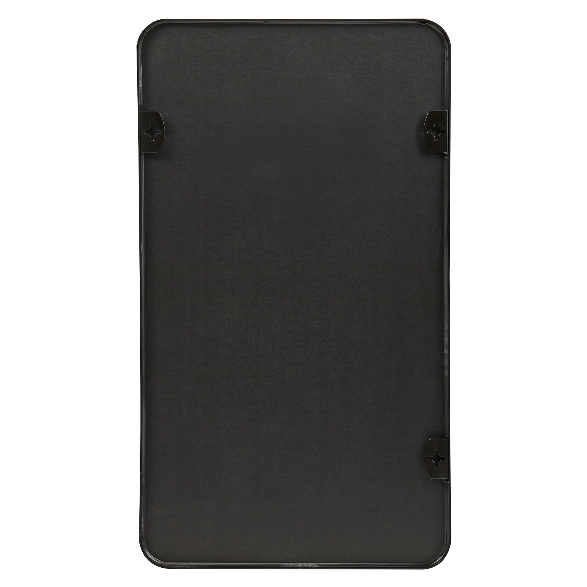Gia 100cm Rounded Rectangle Mirror Black - Image 9