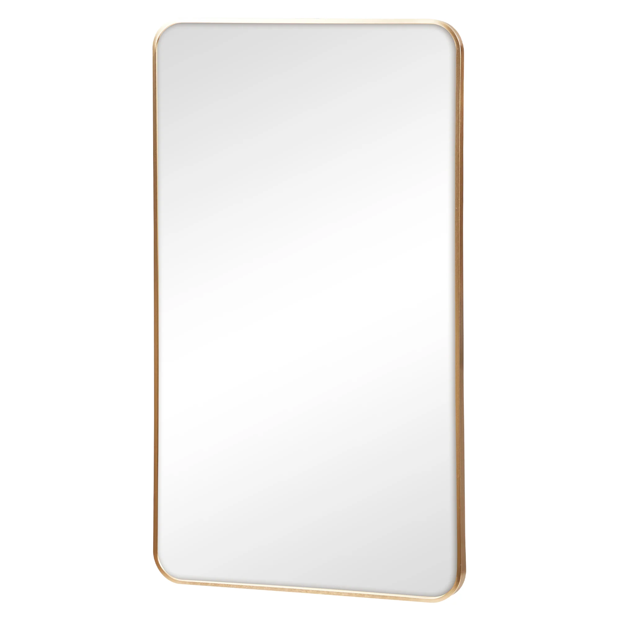 Gia 100cm Rounded Rectangle Mirror Gold - Image 5