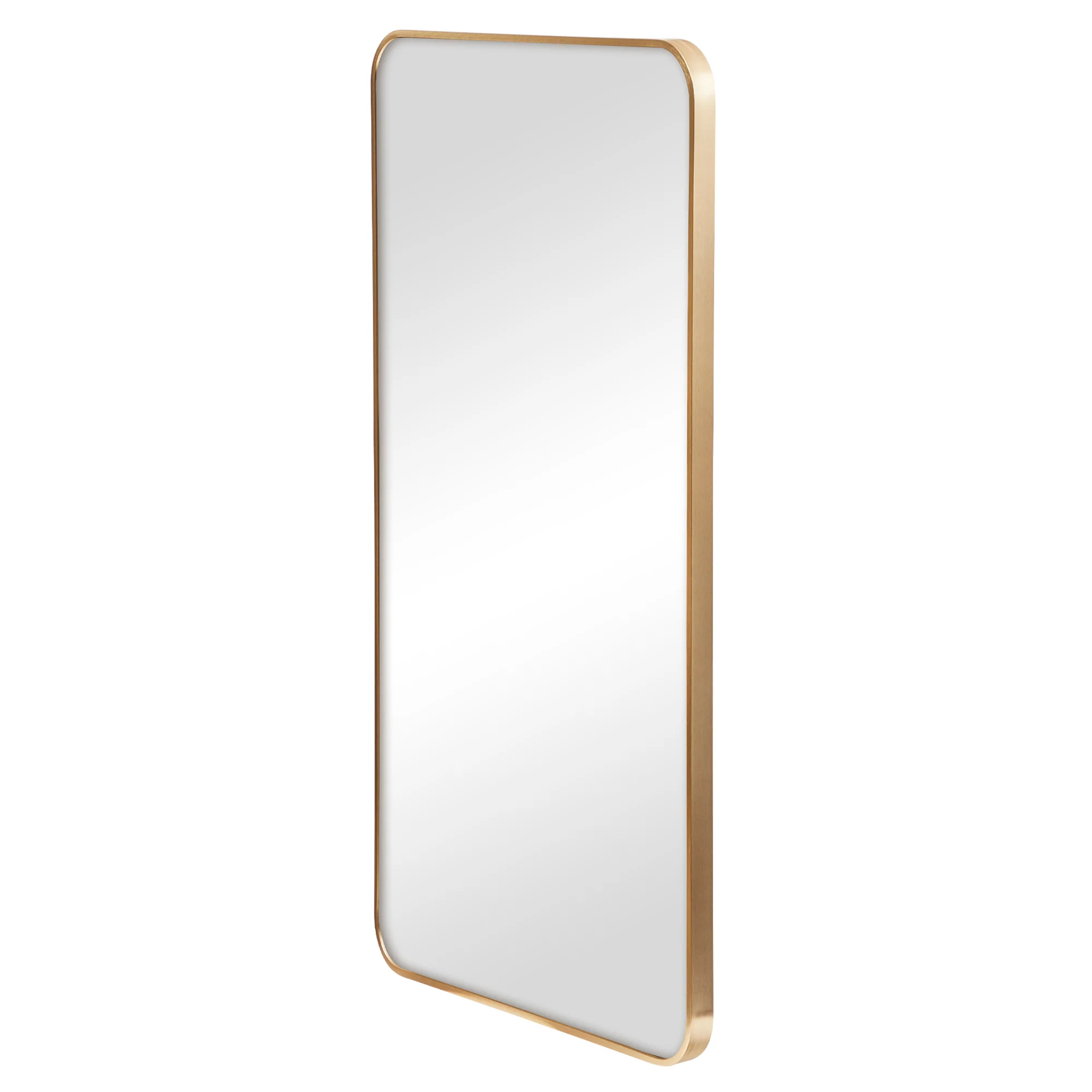 Gia 100cm Rounded Rectangle Mirror Gold - Image 6
