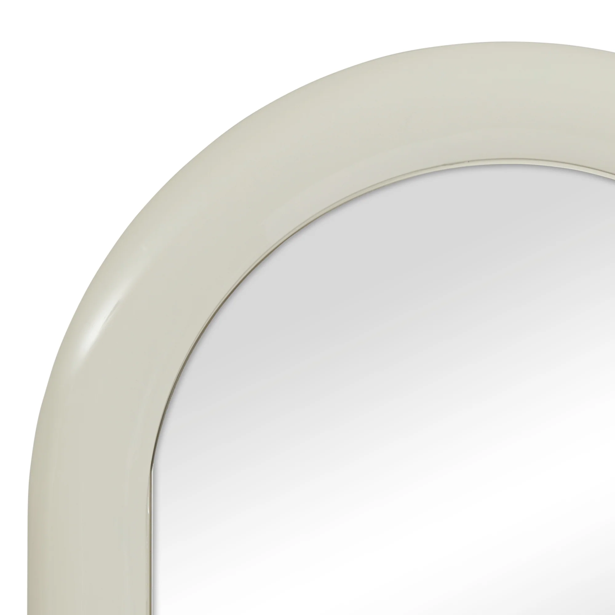 Gigi 180cm Gloss Arch Mirror Cream - Image 9