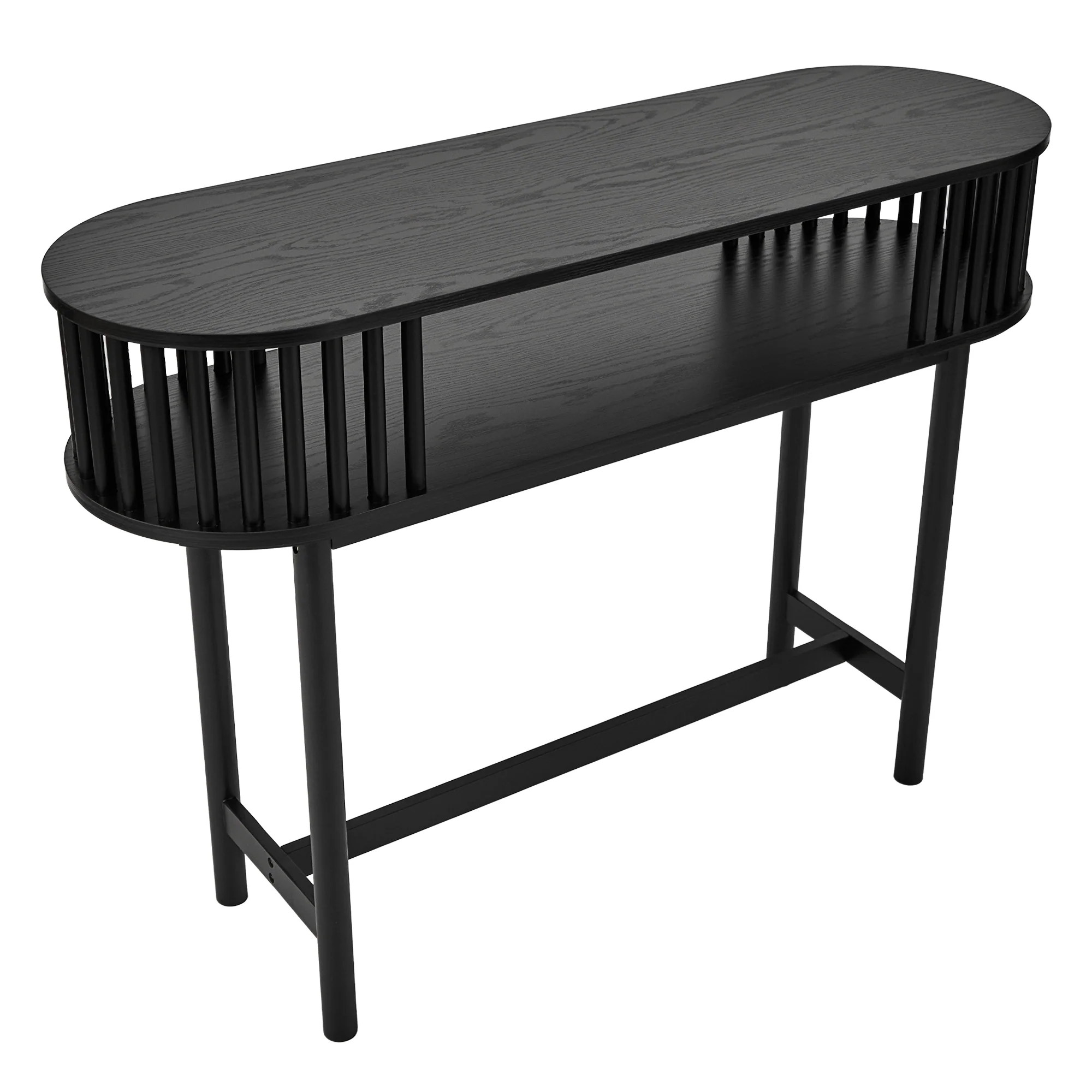 Halo Console Table Black (110cm) - Image 11
