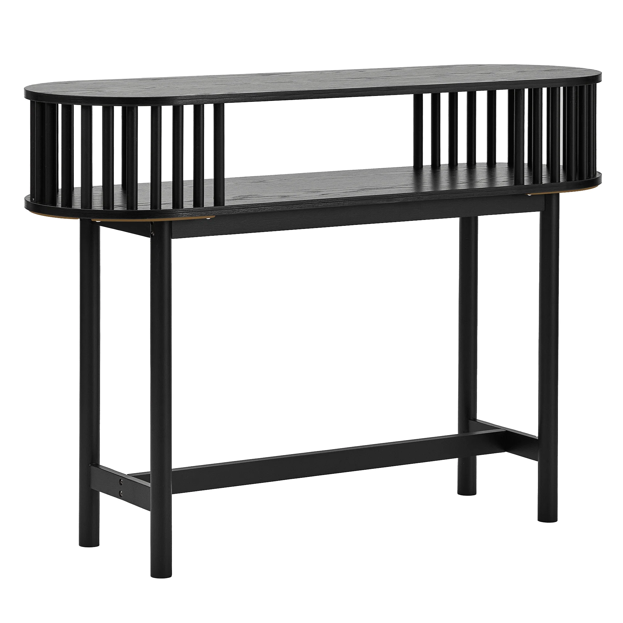 Halo Console Table Black (110cm) - Image 2