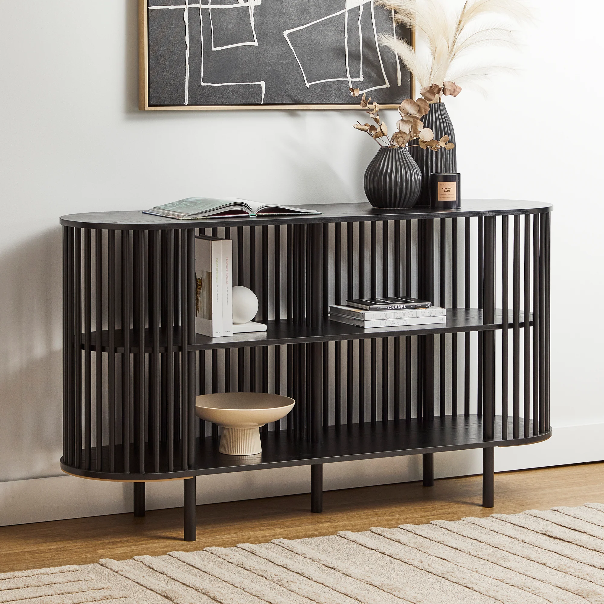 Halo Sideboard Black (140cm)