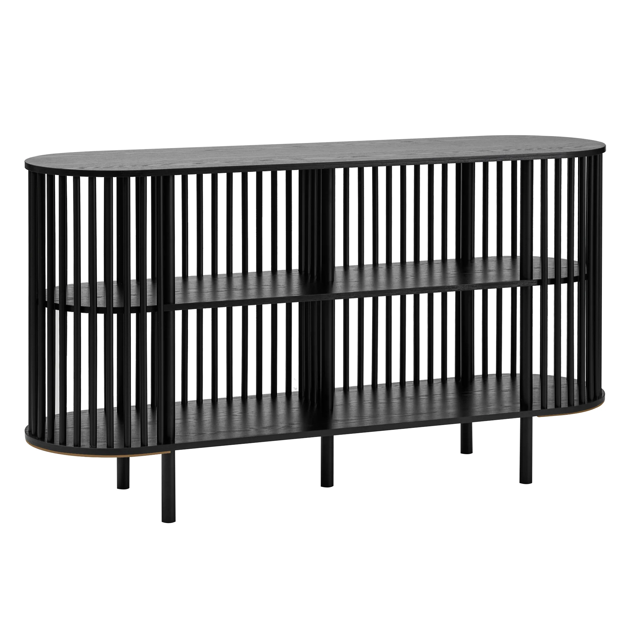 Halo Sideboard Black (140cm) - Image 2