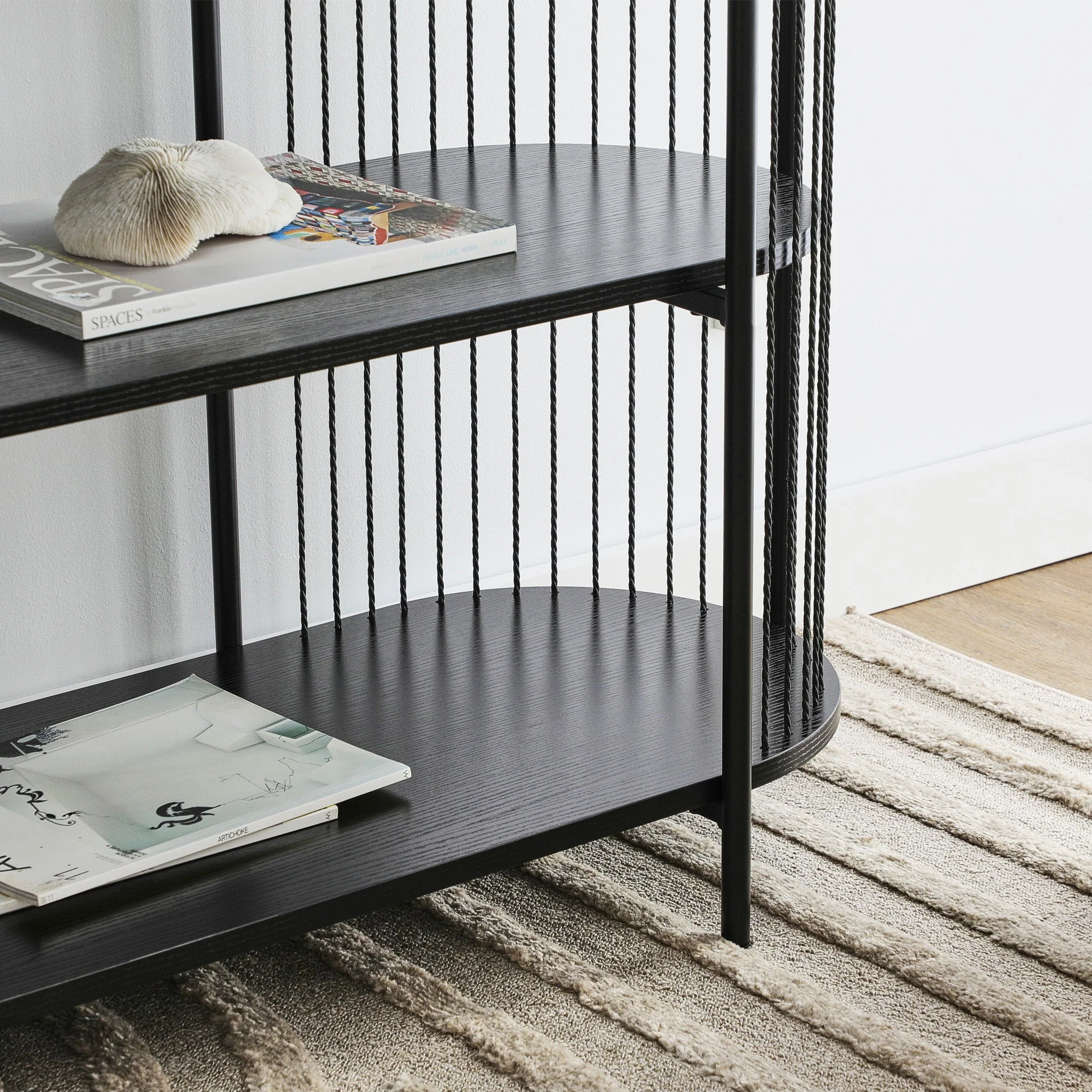 Harbour Sideboard Black (124cm) - Image 8