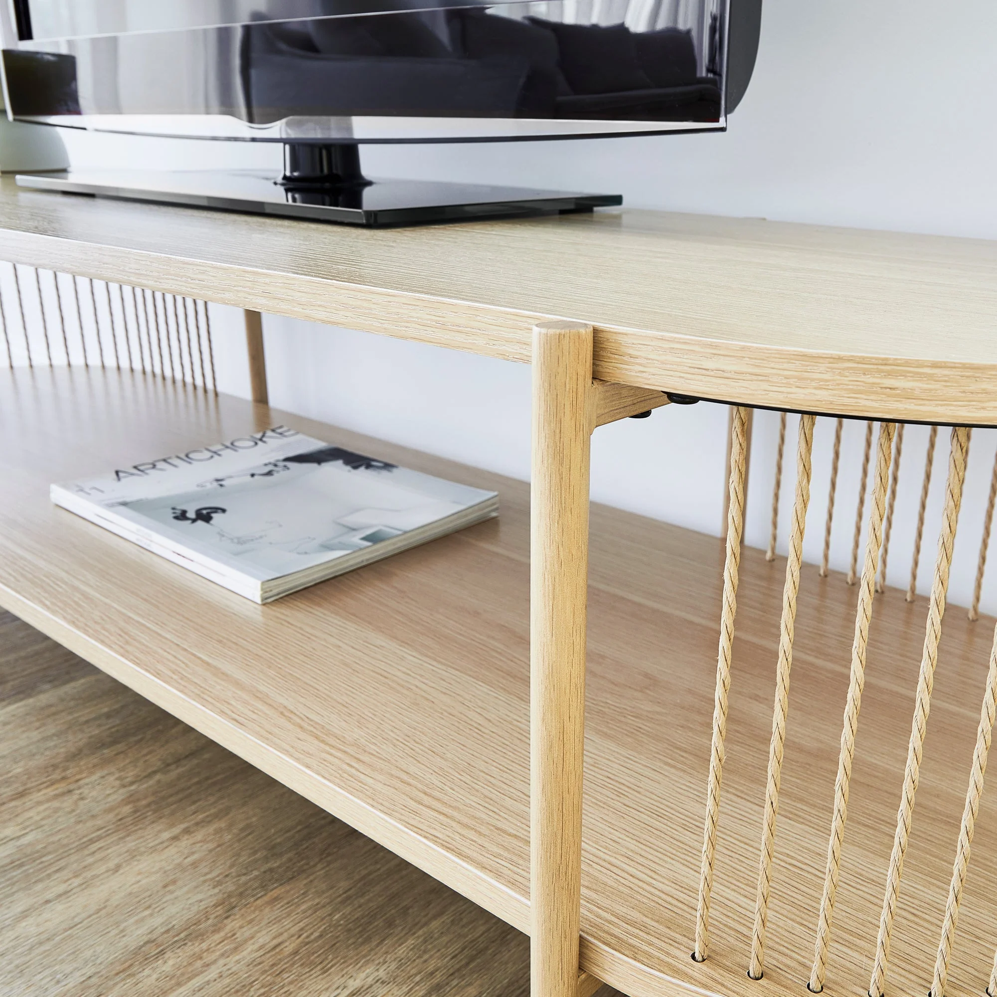 Harbour Entertainment Unit Natural (144cm) - Image 5