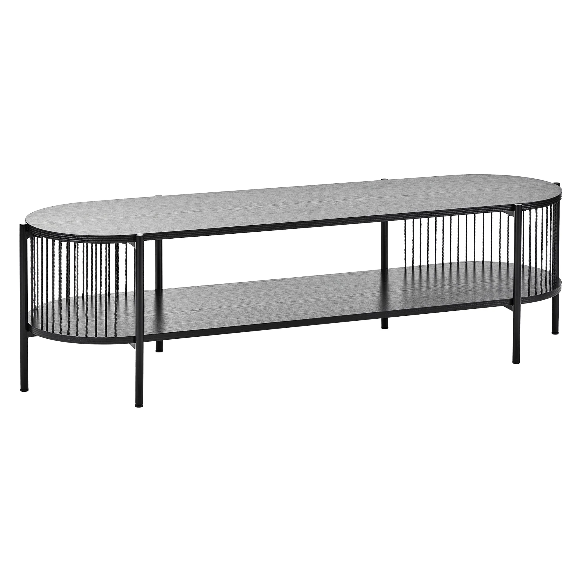 Harbour Entertainment Unit Black (144cm) - Image 9