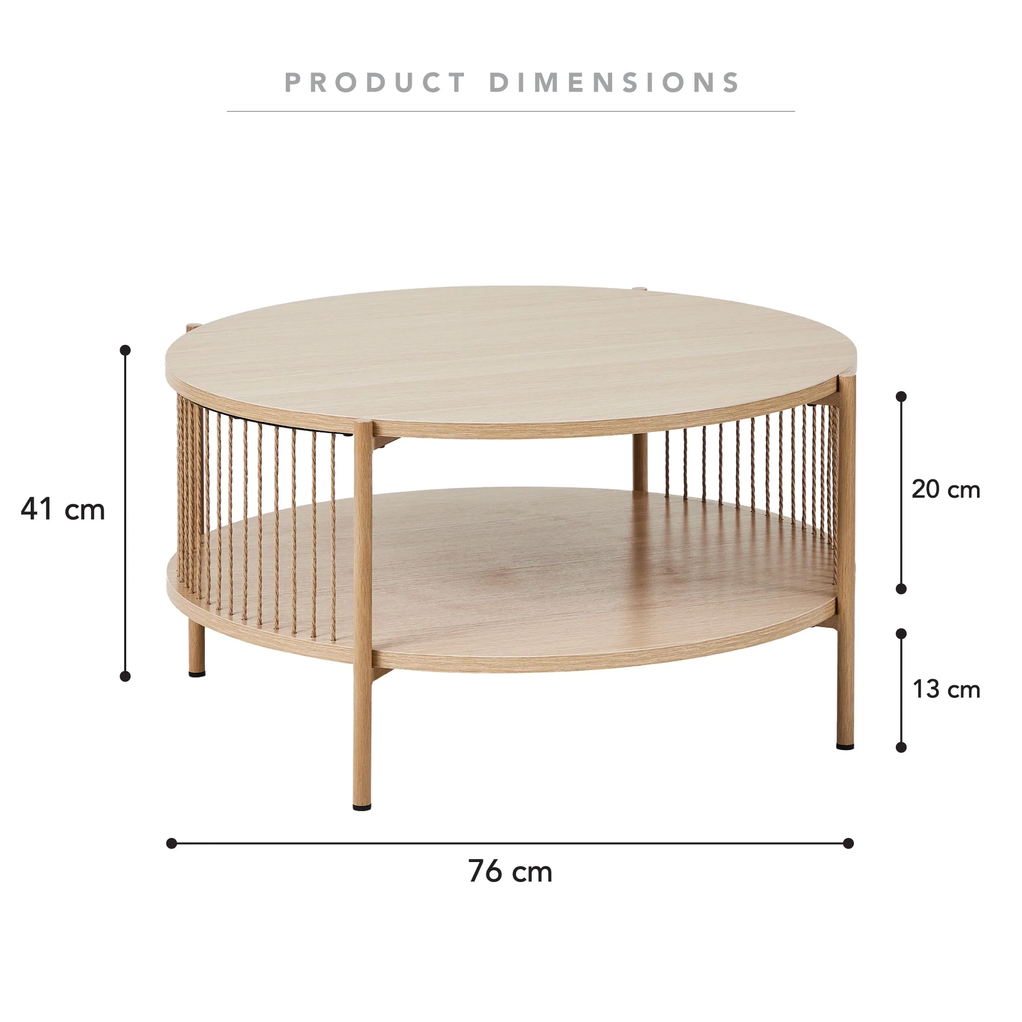 Harbour Coffee Table Natural - Image 3