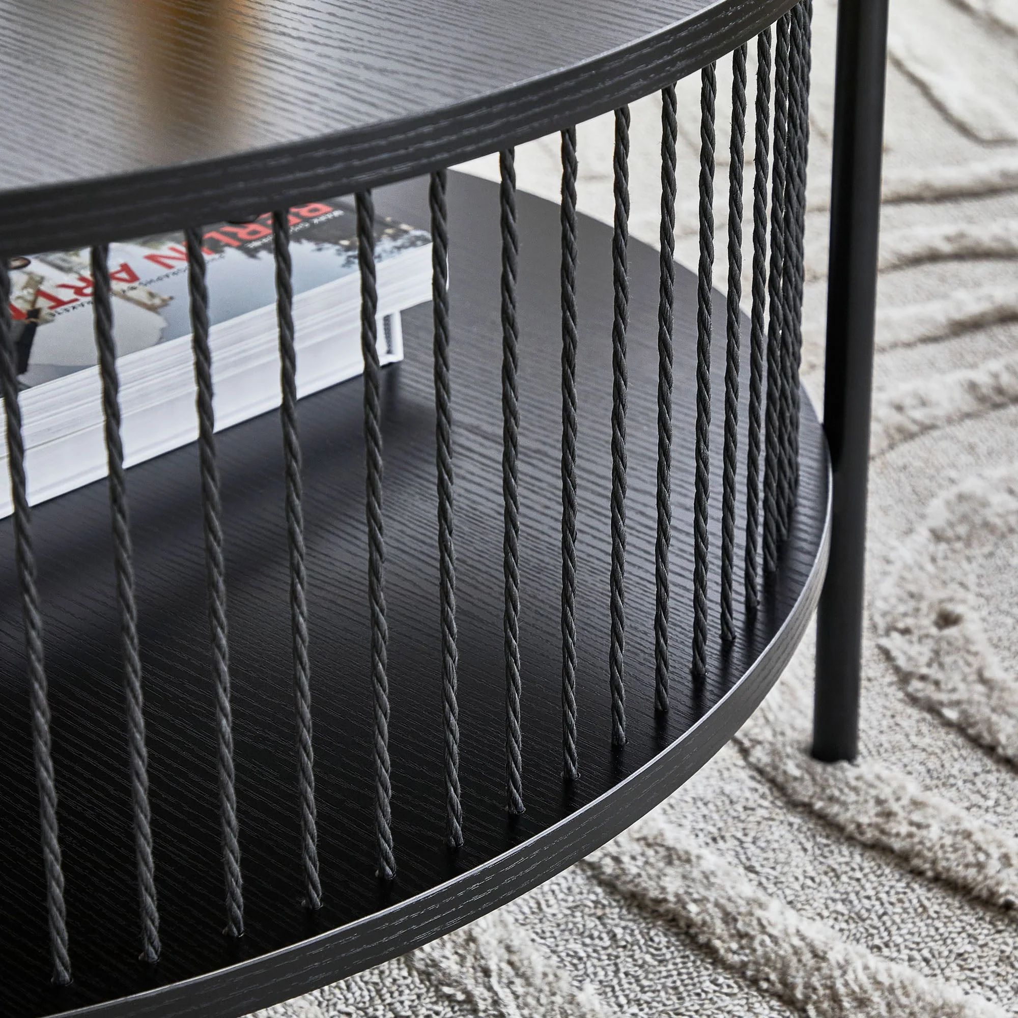 Harbour Coffee Table Black - Image 6