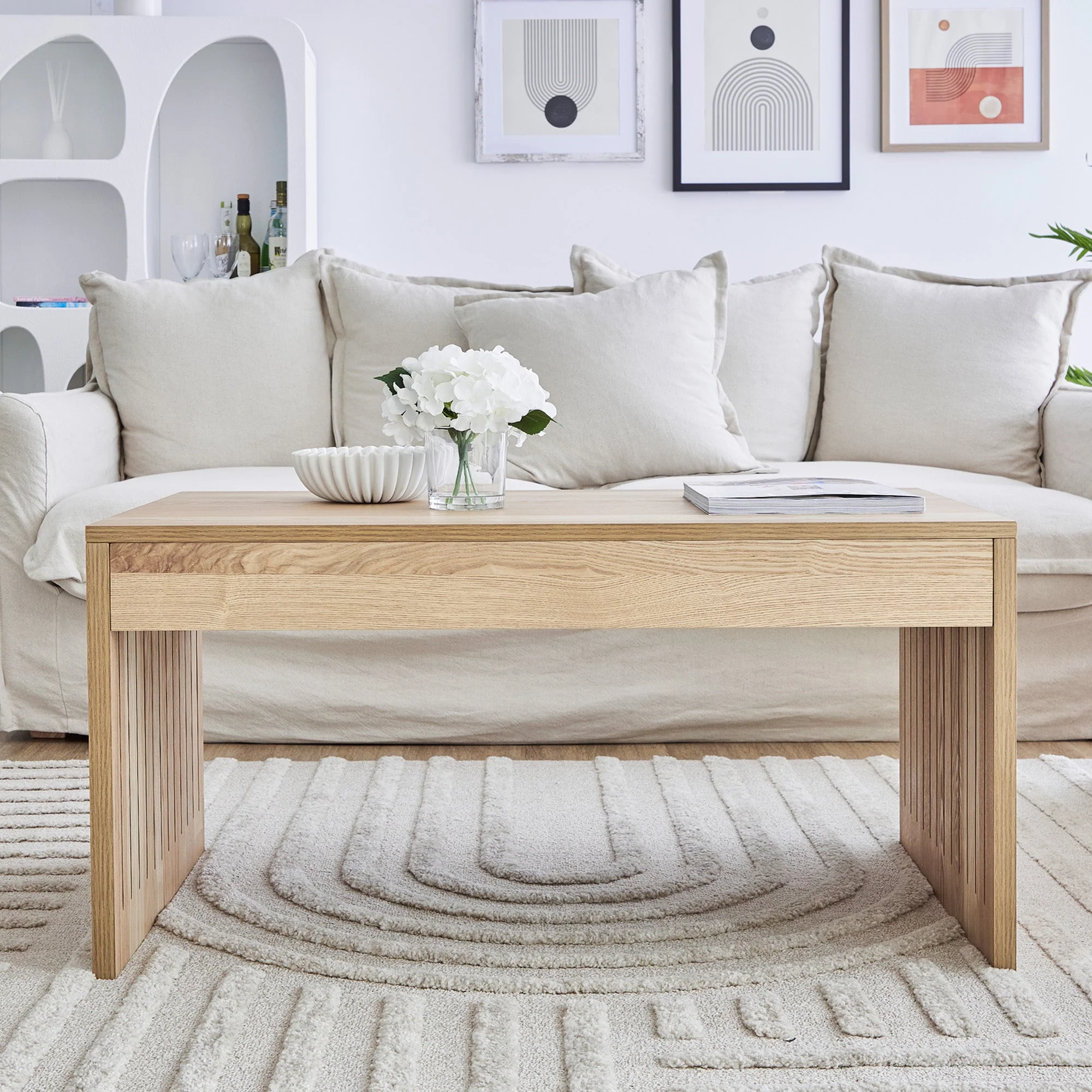 Harper Coffee Table Natural - Image 5