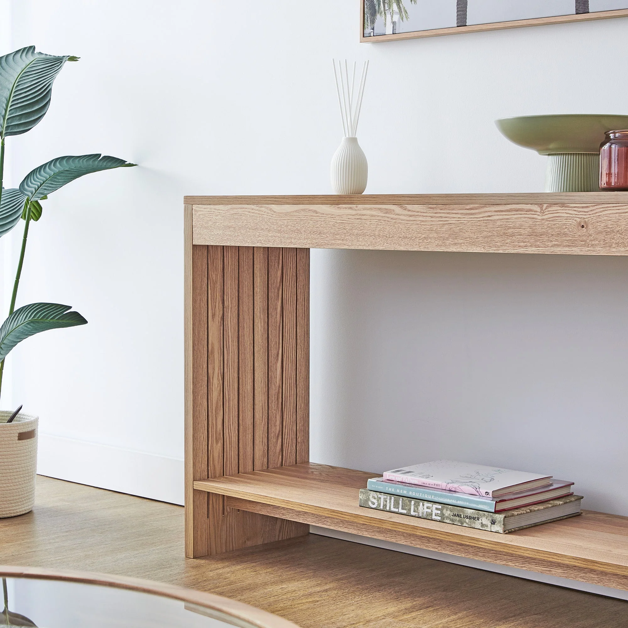 Harper Console Table Natural (120cm) - Image 4