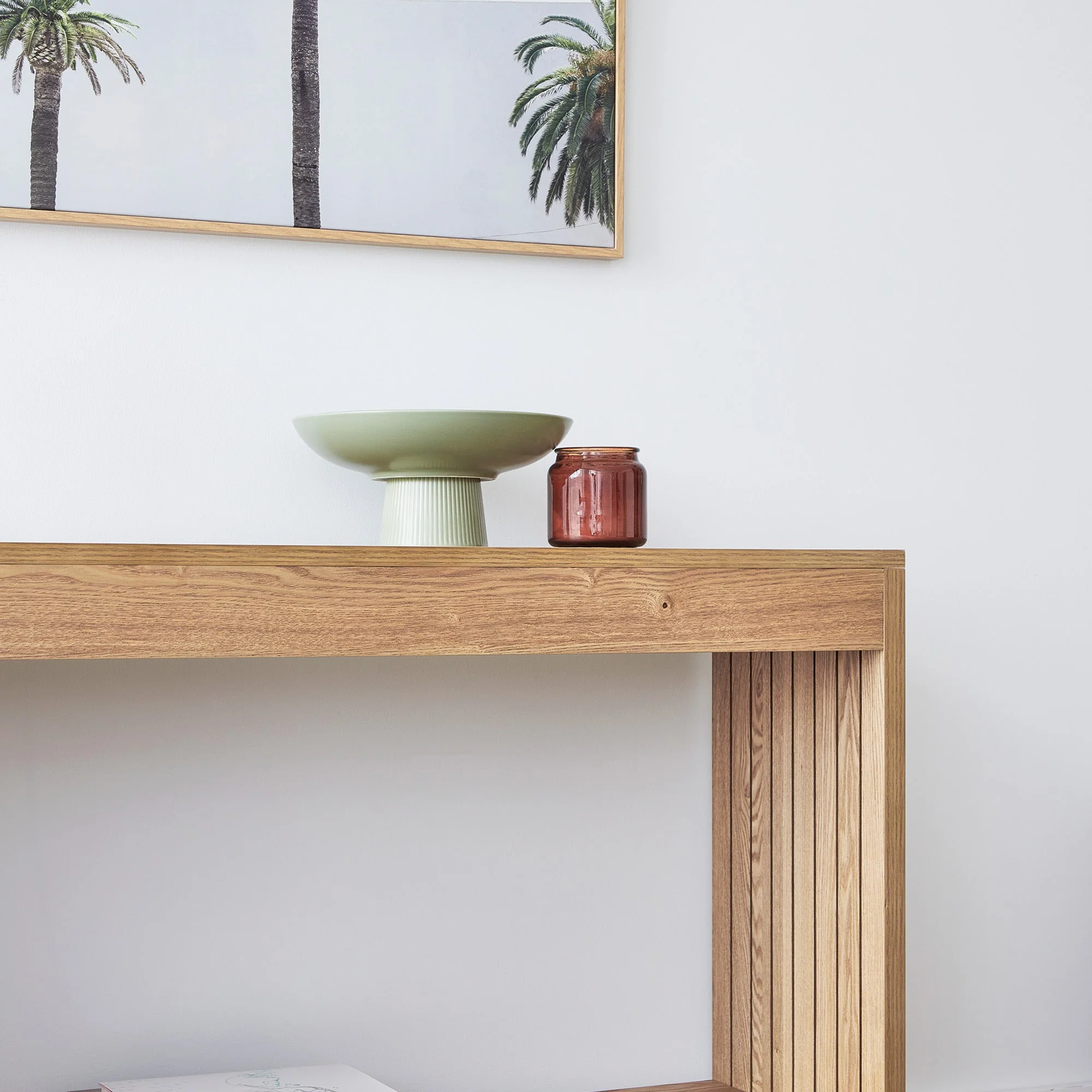 Harper Console Table Natural (120cm) - Image 5