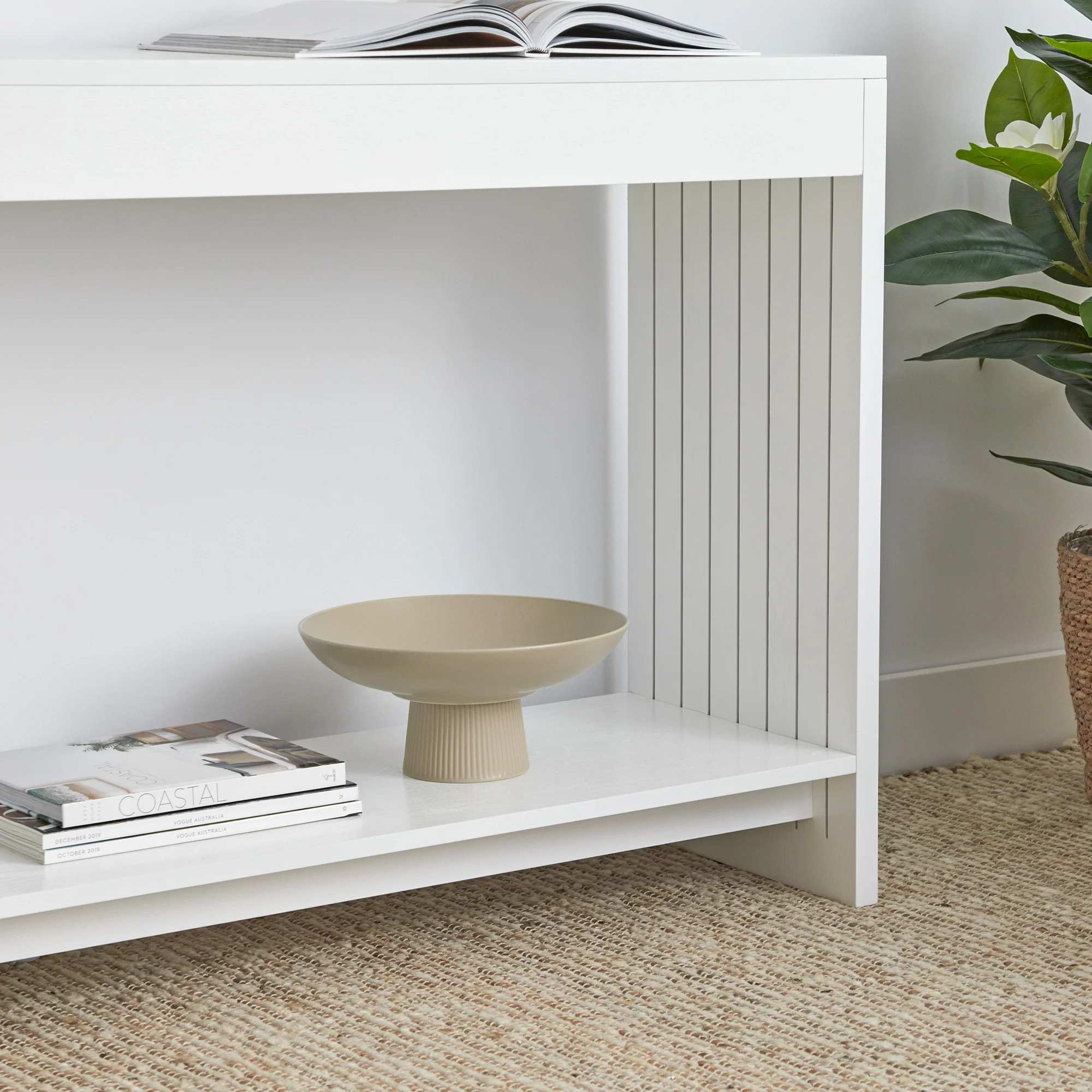 Harper Console Table White (120cm) - Image 4