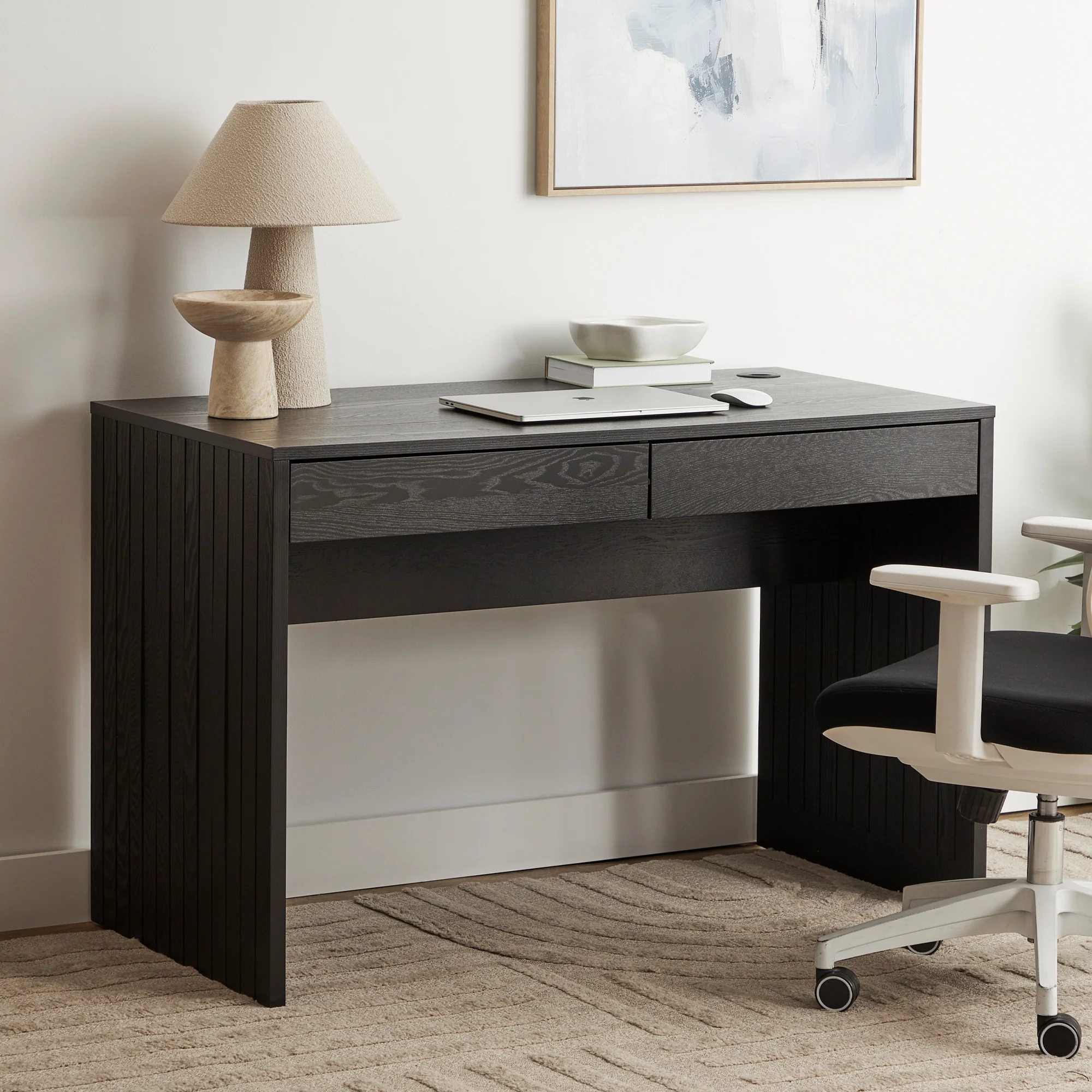 Harper 120cm Desk Black