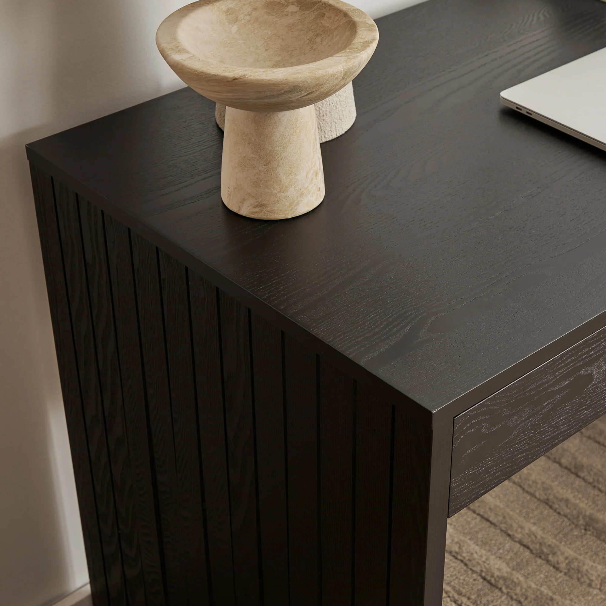 Harper 120cm Desk Black - Image 4