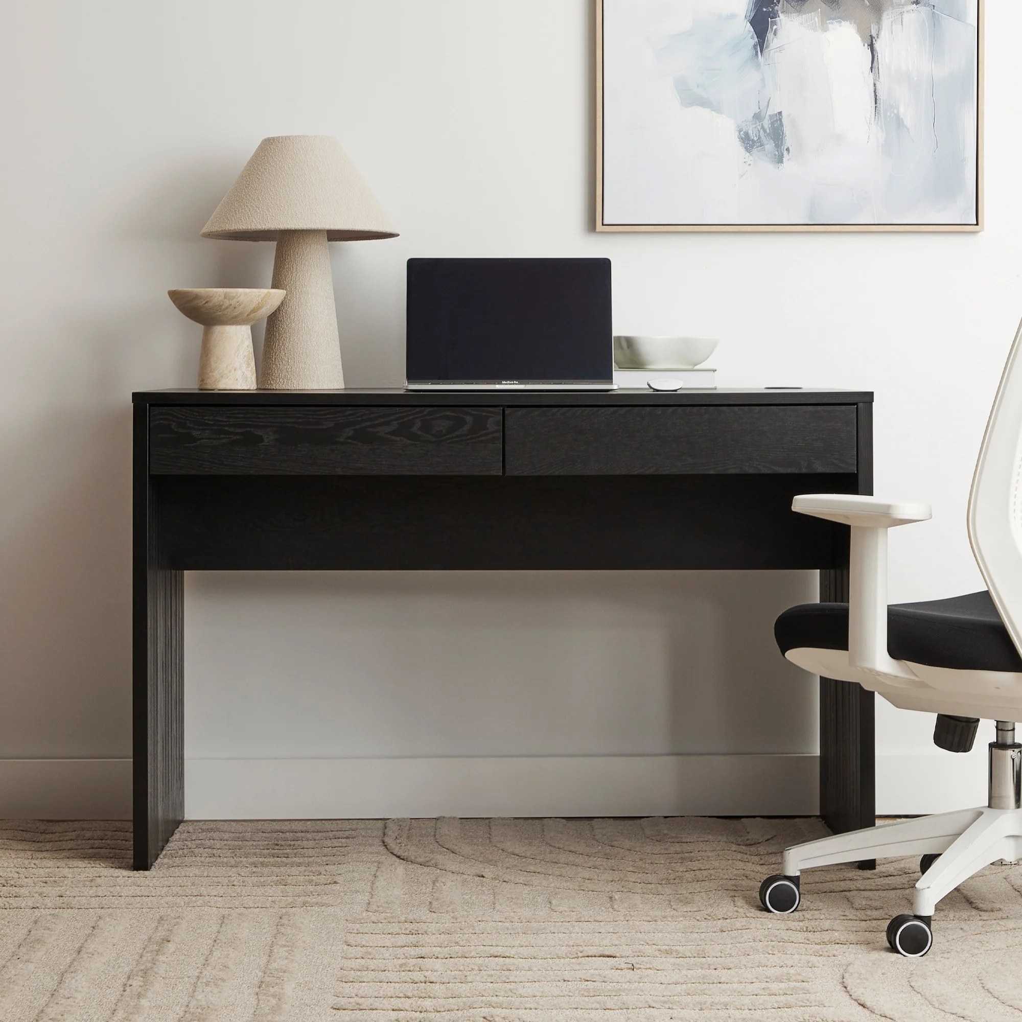 Harper 120cm Desk Black - Image 5