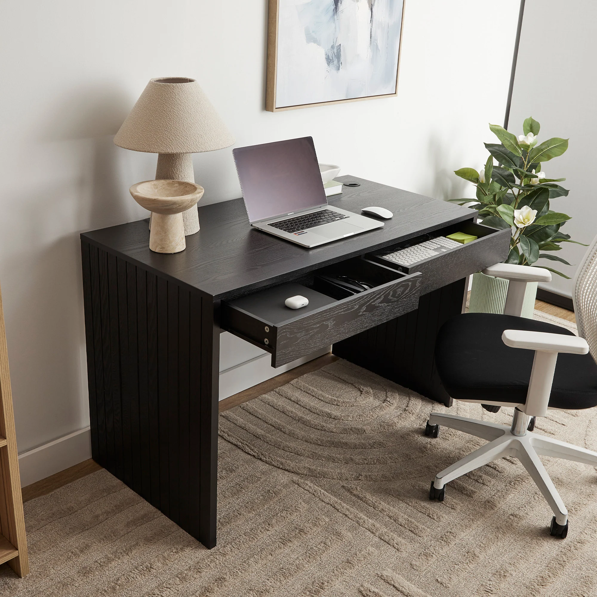 Harper 120cm Desk Black - Image 7