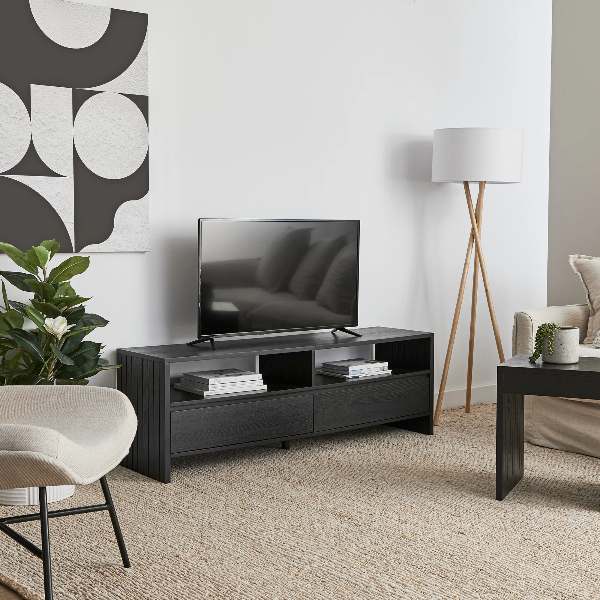 Harper Entertainment Unit Black (150cm) - Image 10