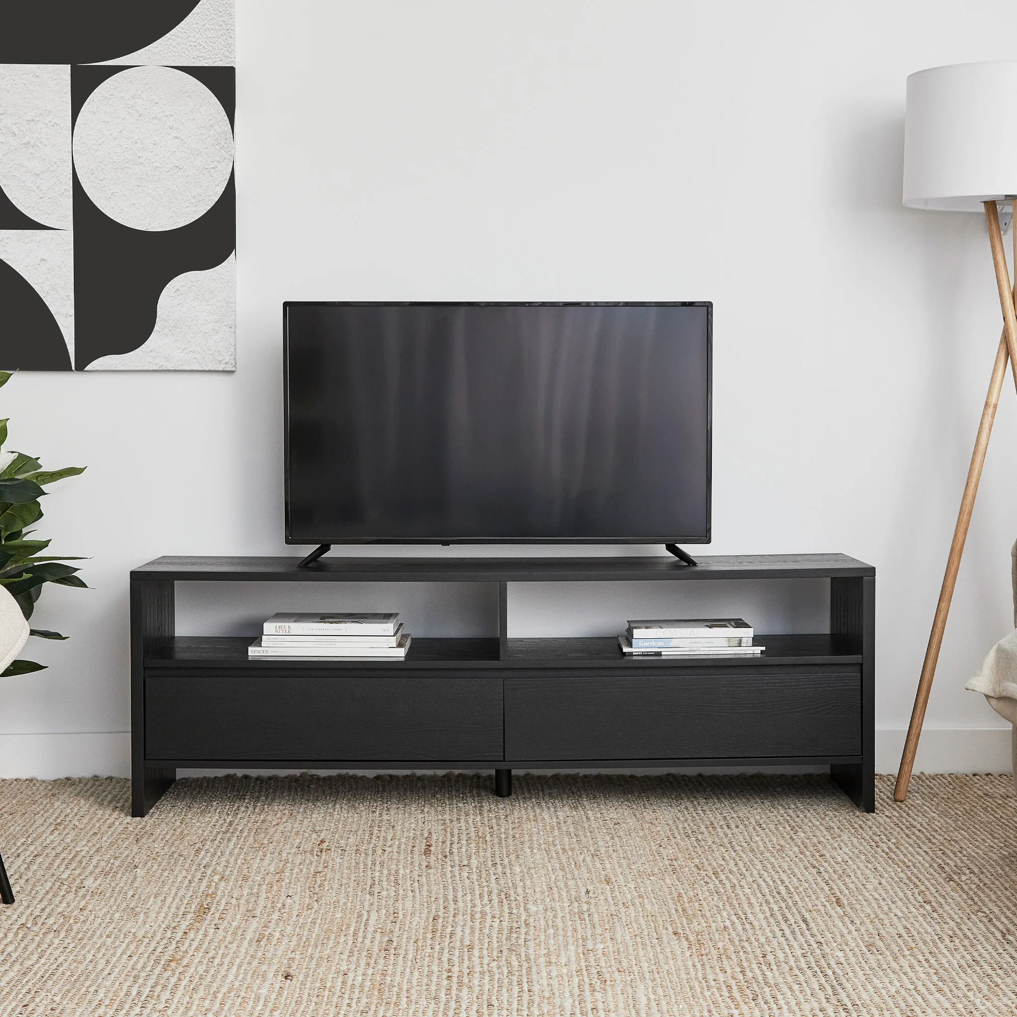 Harper Entertainment Unit Black (150cm) - Image 4