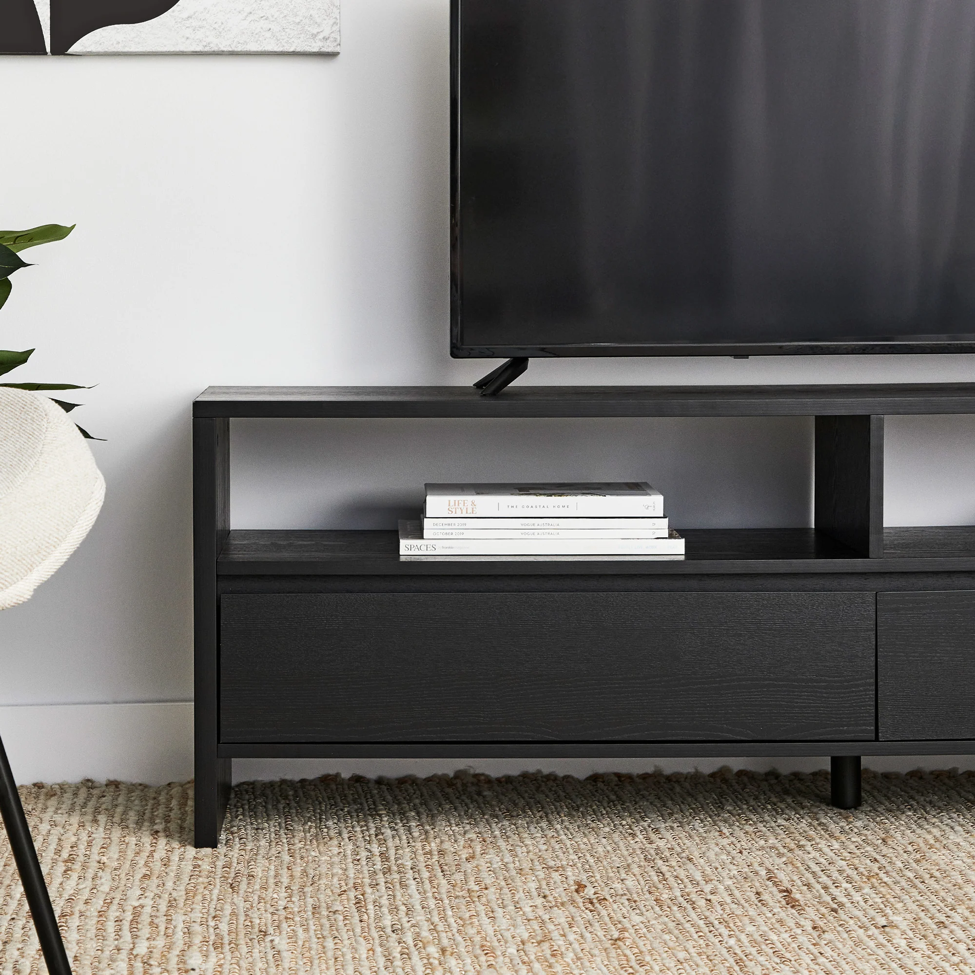 Harper Entertainment Unit Black (150cm) - Image 7