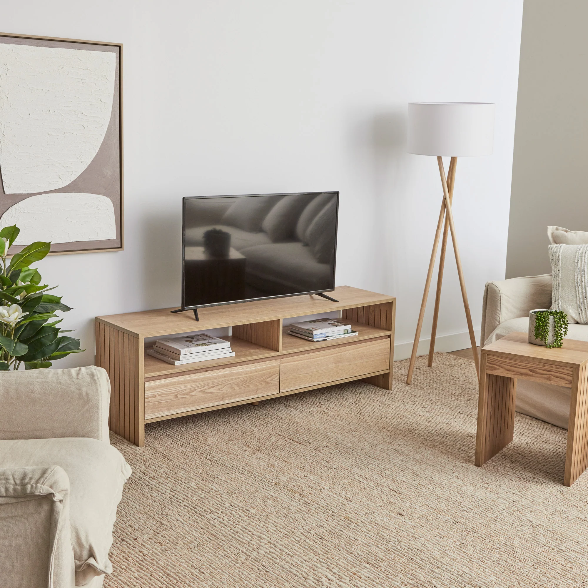 Harper Entertainment Unit Natural (150cm) - Image 10