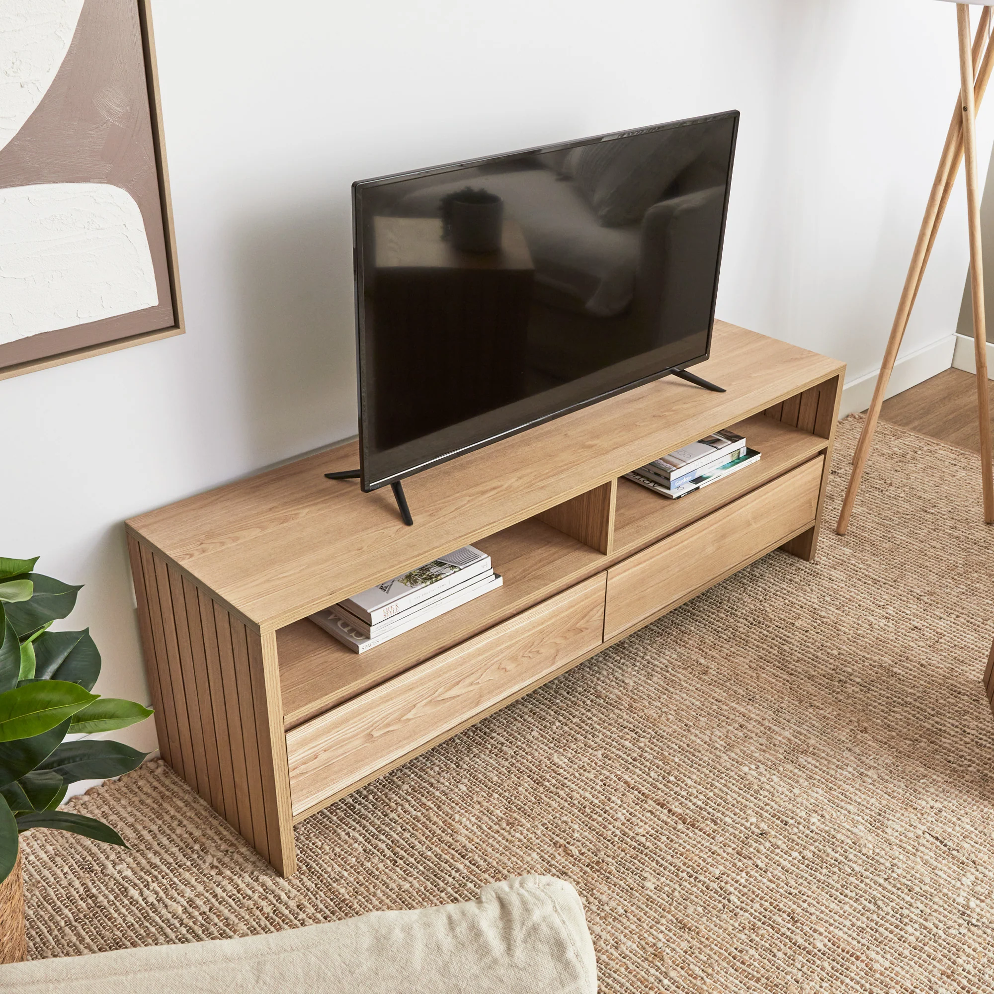Harper Entertainment Unit Natural (150cm) - Image 8