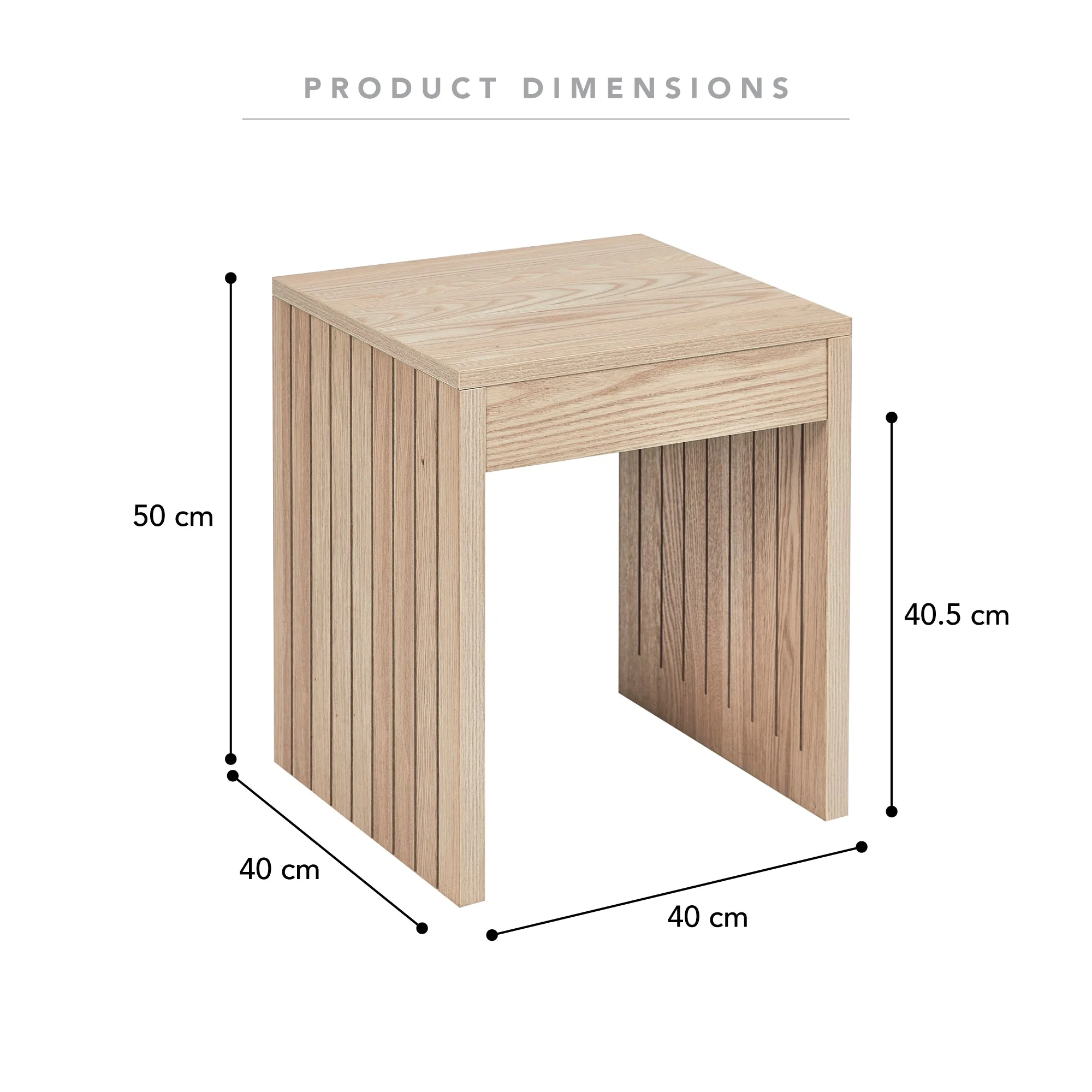 Harper Side Table Natural - Image 3