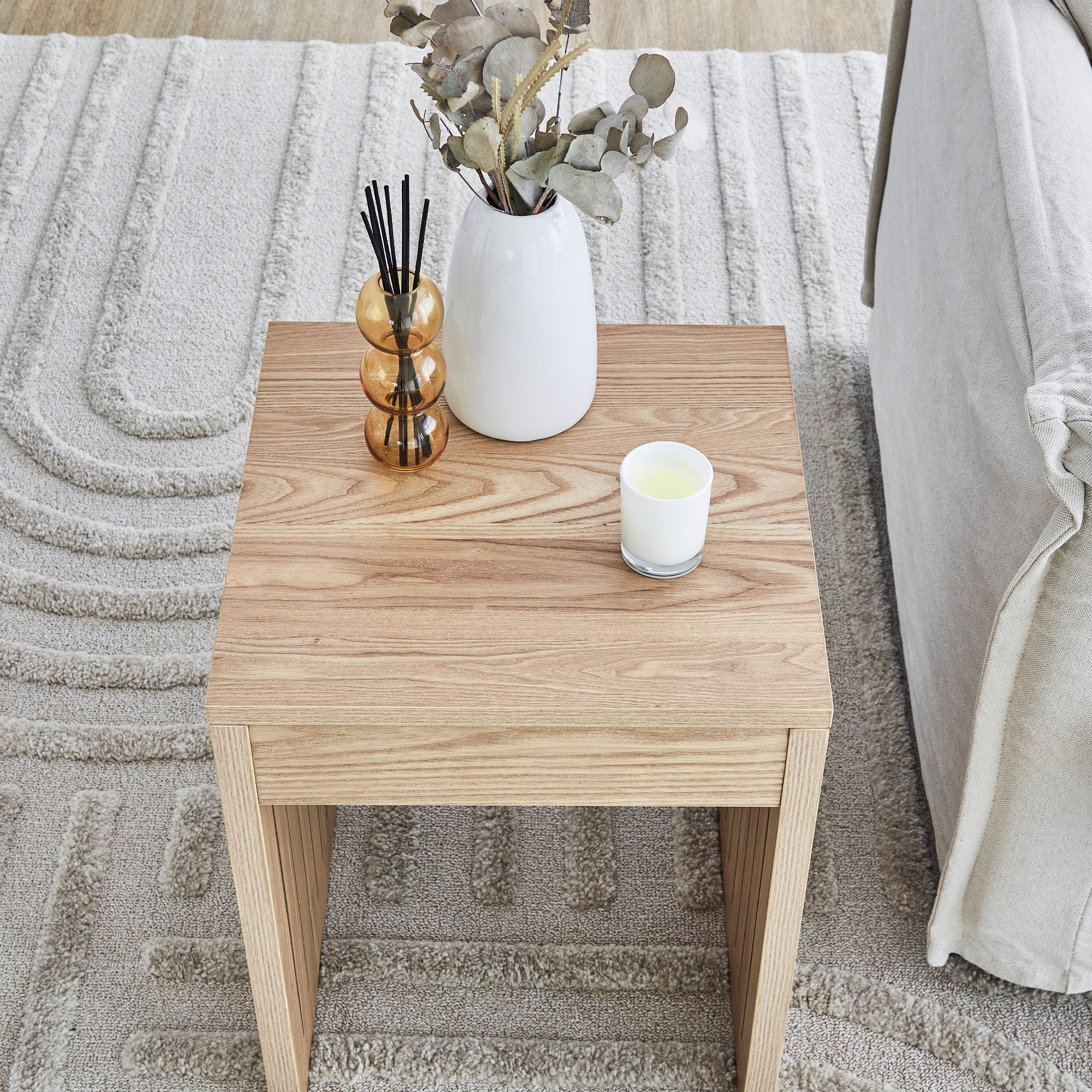 Harper Side Table Natural - Image 7