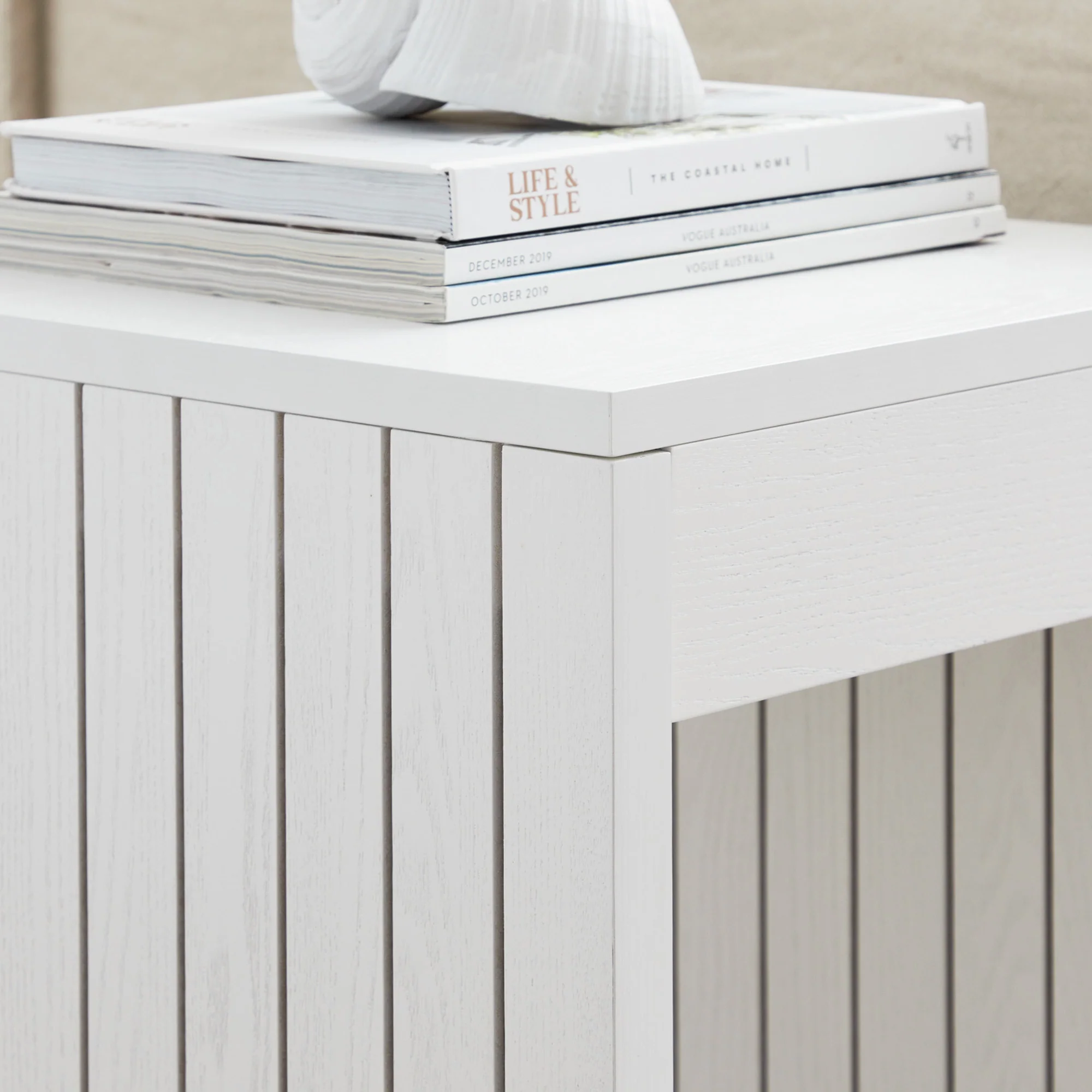 Harper Side Table White - Image 5