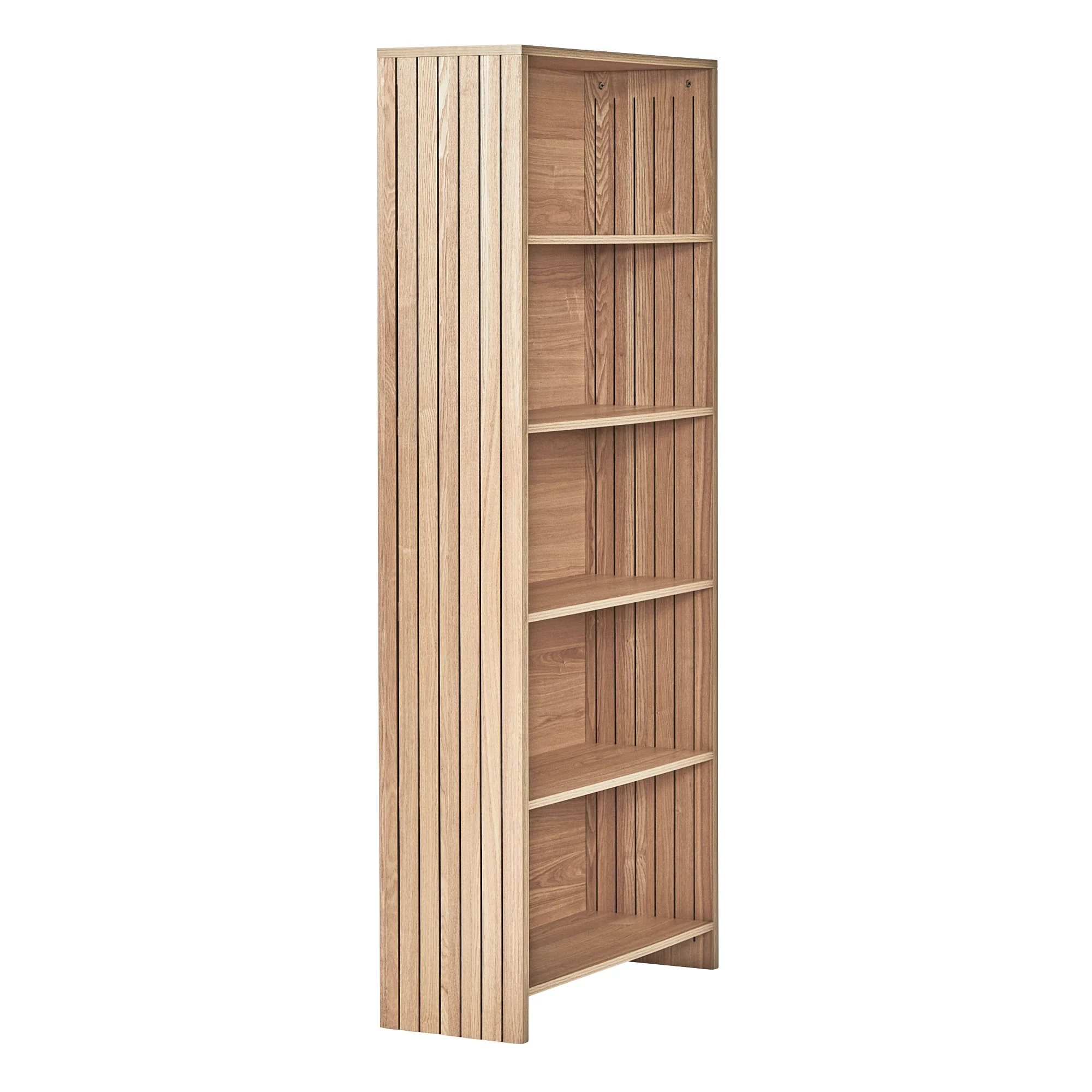 Harper 5 Tier Bookshelf Natural - Image 11