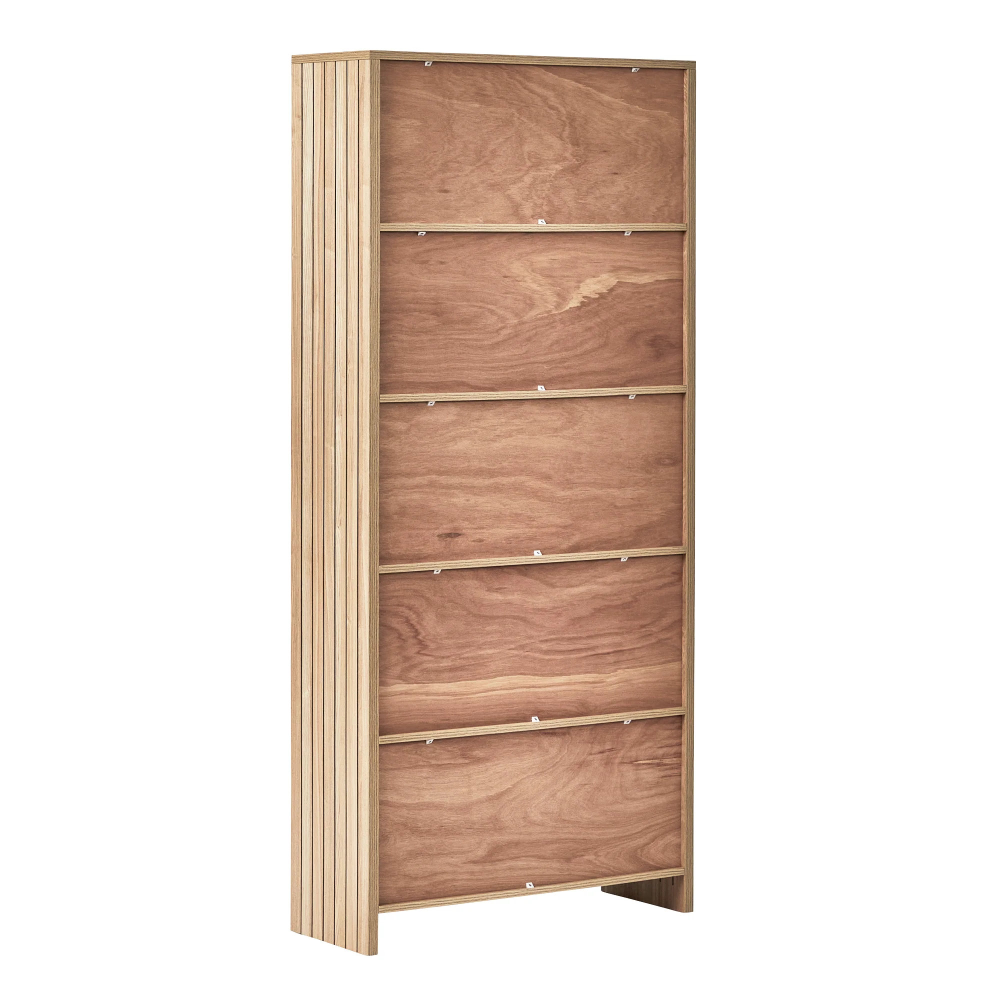 Harper 5 Tier Bookshelf Natural - Image 12