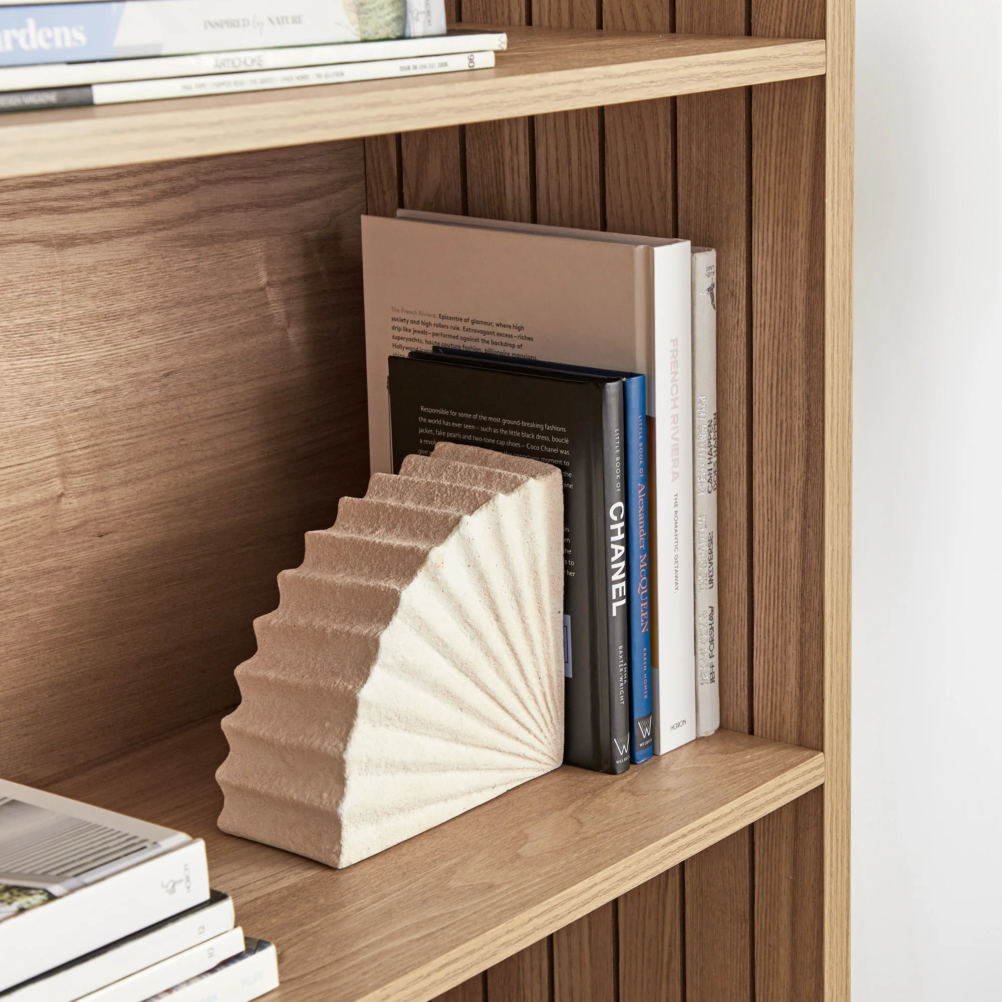 Harper 5 Tier Bookshelf Natural - Image 4