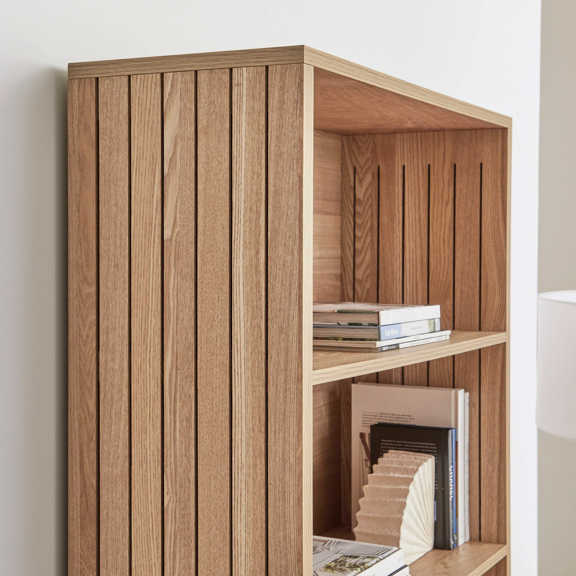 Harper 5 Tier Bookshelf Natural - Image 5